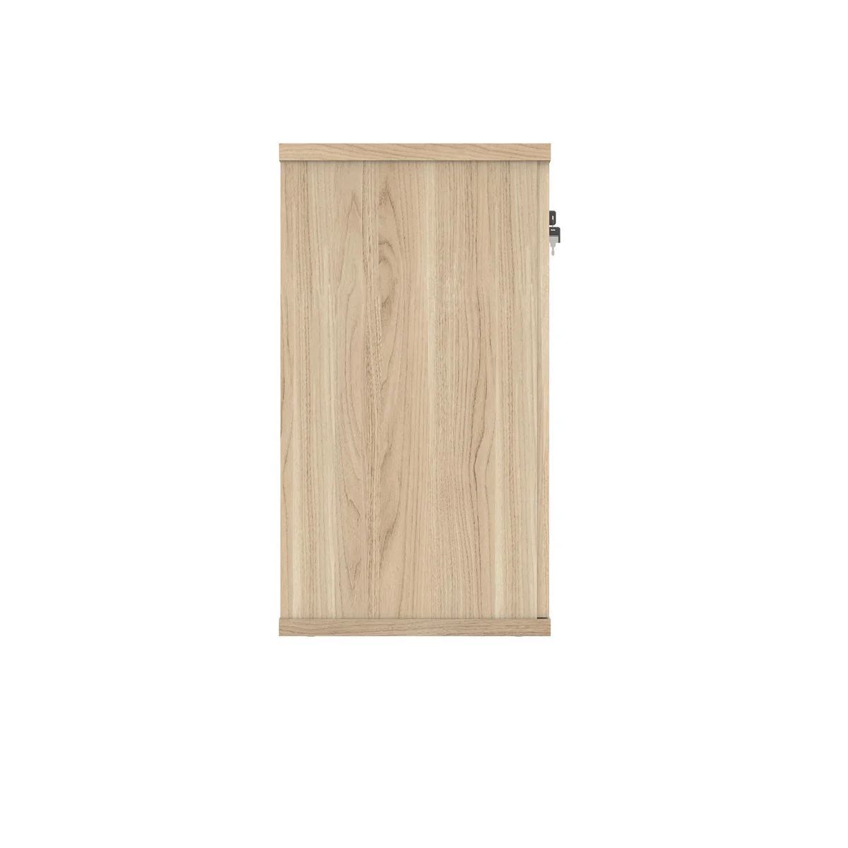 Polaris Cupboard Lockable 800x400x730mm Canadian Oak KF821230 - Image 2