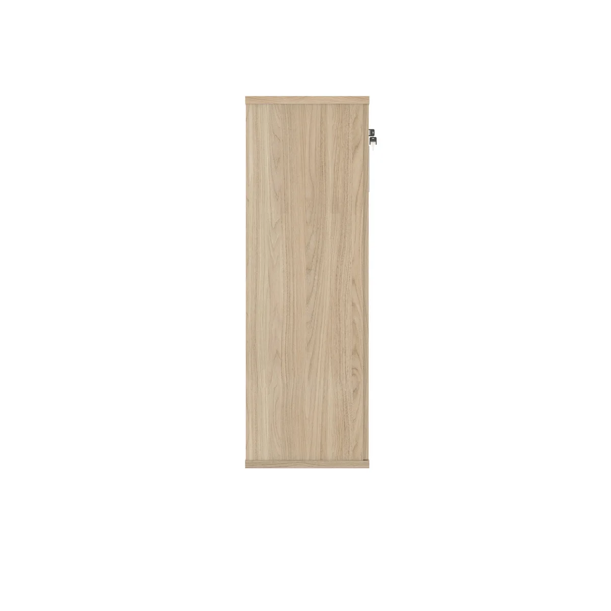 Polaris Cupboard Lockable 800x400x1204mm Canadian Oak KF821256 - Image 2