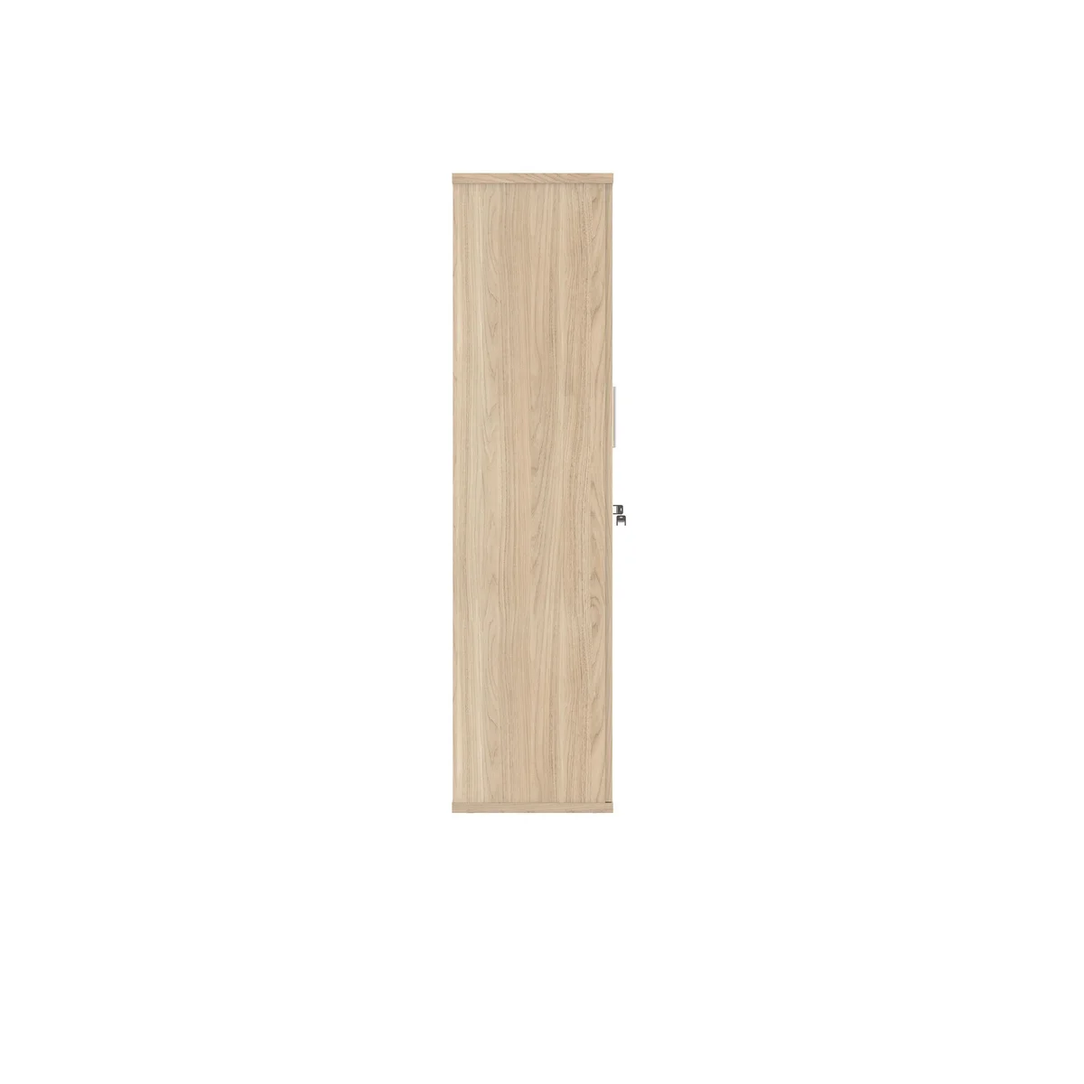 Polaris Cupboard Lockable 800x400x1592mm Canadian Oak KF821266 - Image 2