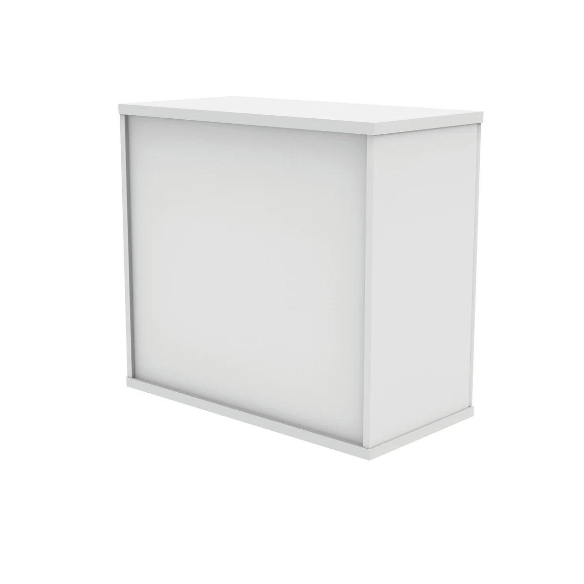 Polaris Cupboard Lockable 800x400x730mm Arctic White KF821286 - Image 3