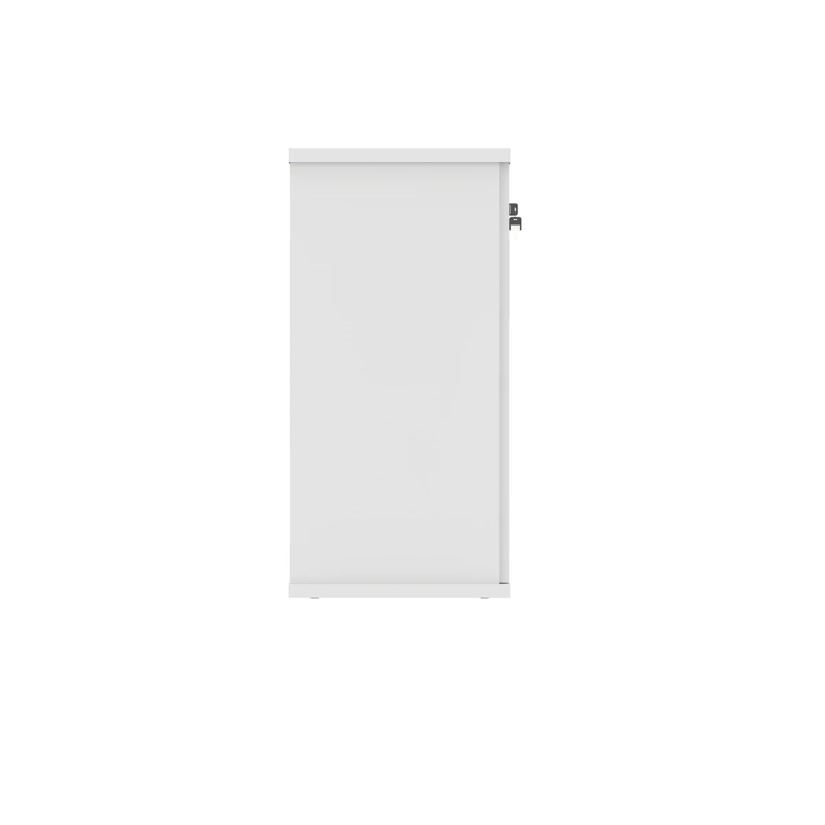Polaris Cupboard Lockable 800x400x816mm Arctic White KF821296 - Image 2