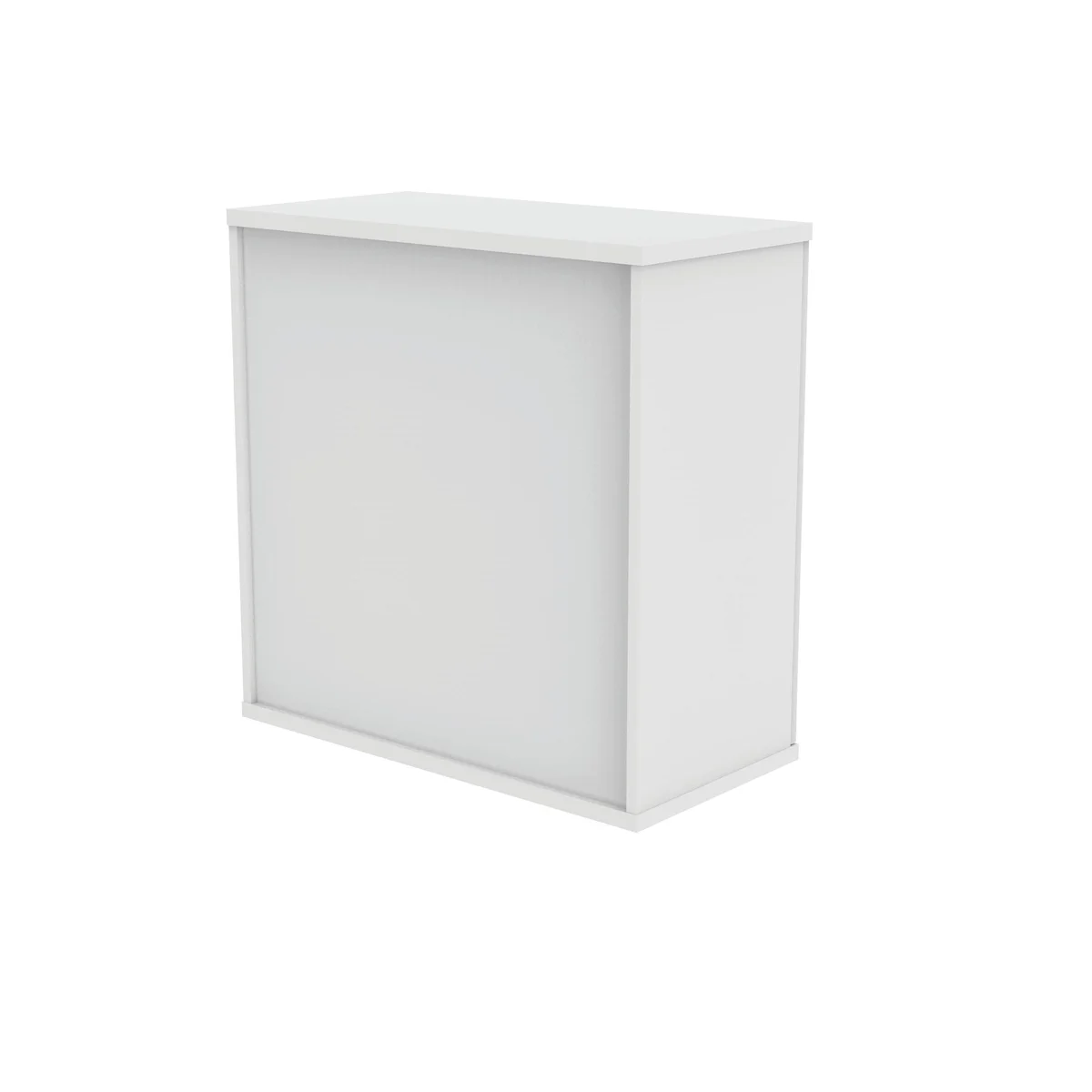 Polaris Cupboard Lockable 800x400x816mm Arctic White KF821296 - Image 3
