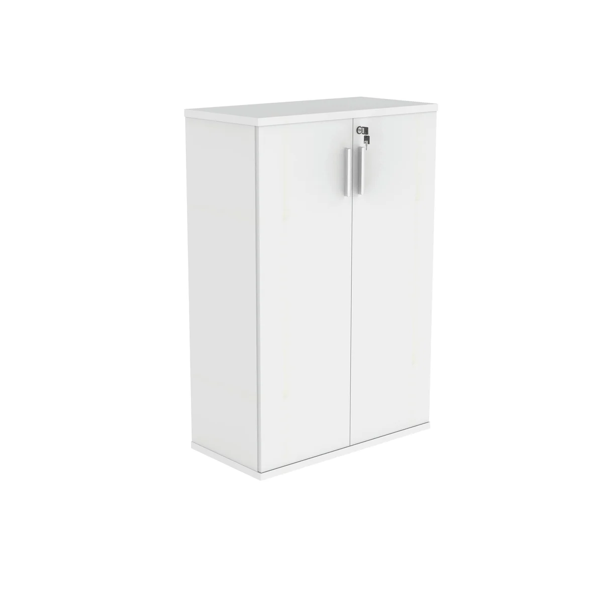 Polaris Cupboard Lockable 800x400x1204mm Arctic White KF821306