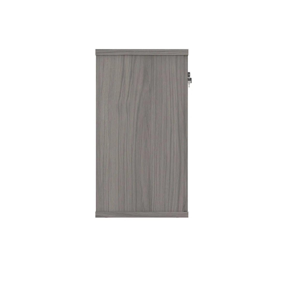 Polaris Cupboard Lockable 800x400x730mm Alaskan Grey Oak KF821336 - Image 2