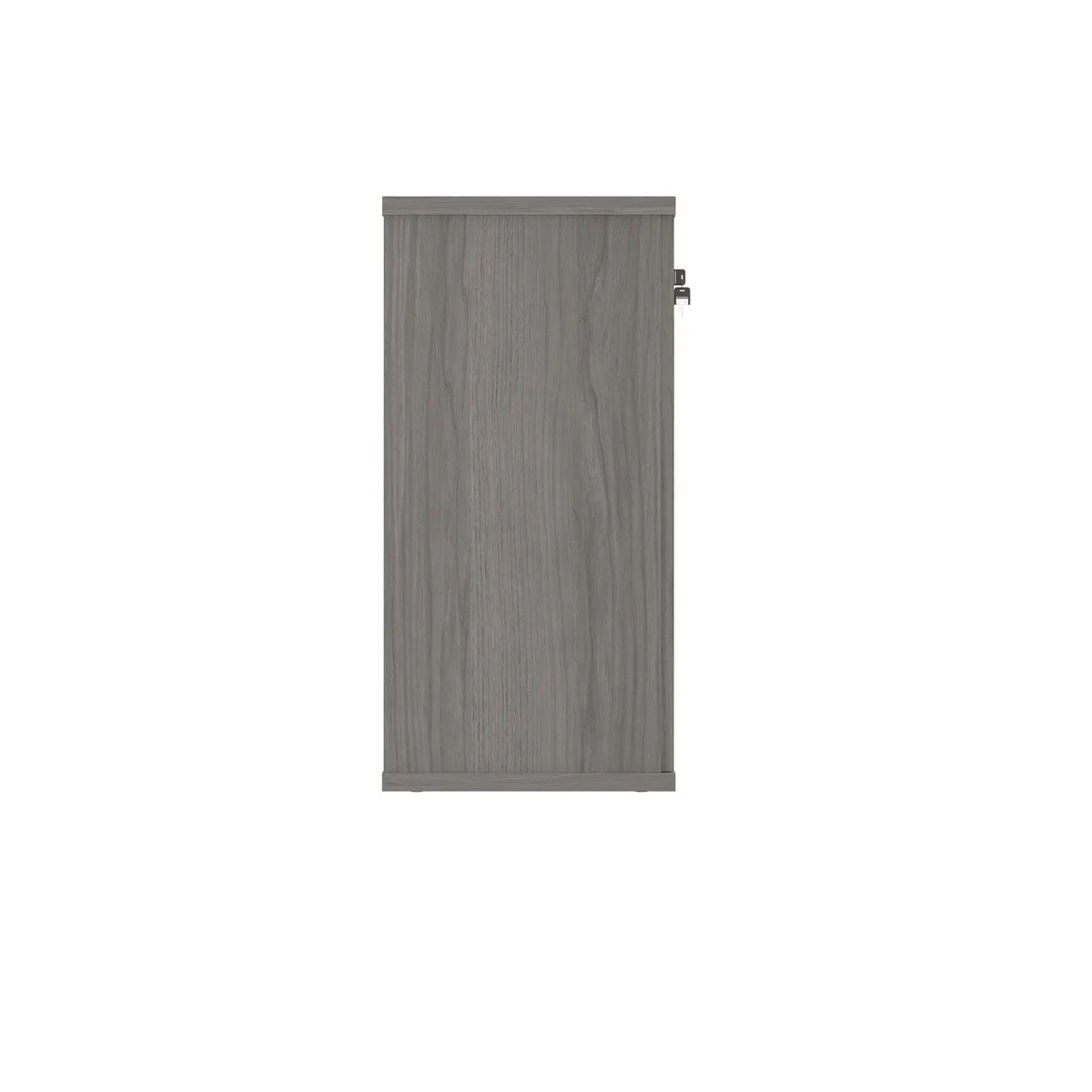 Polaris Cupboard Lockable 800x400x816mm Alaskan Grey Oak KF821346 - Image 2