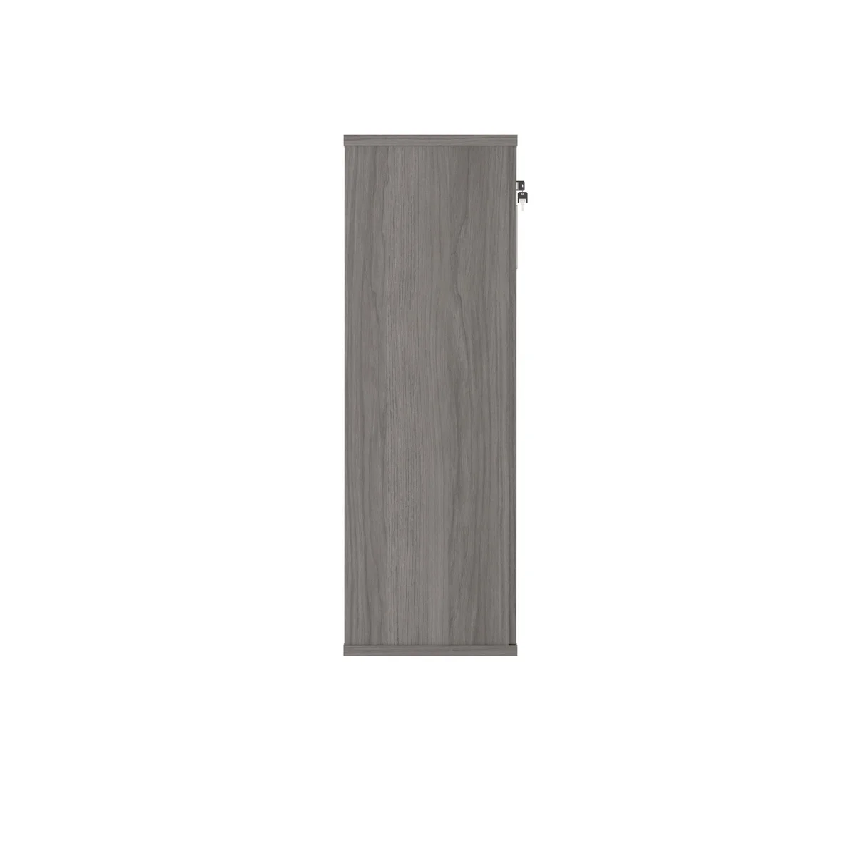 Polaris Cupboard Lockable 800x400x1204mm Alaskan Grey Oak KF821356 - Image 2
