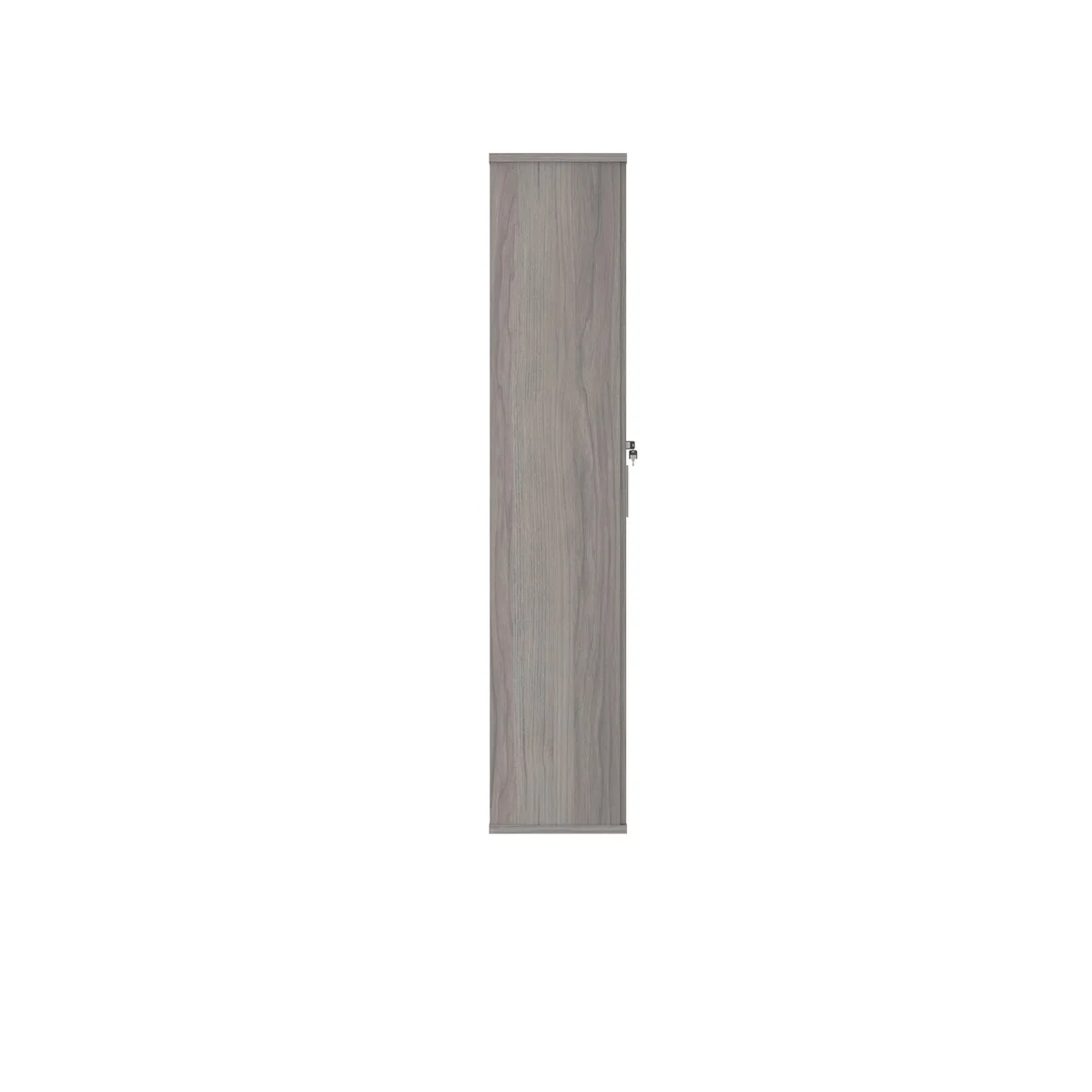 Polaris Cupboard Lockable 800x400x1980mm Alaskan Grey Oak KF821370 - Image 2