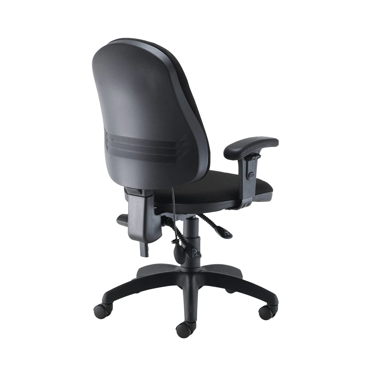 Jemini Intro Posture Chair with Arms 640x640x990-1160mm Black KF822592 - Image 3
