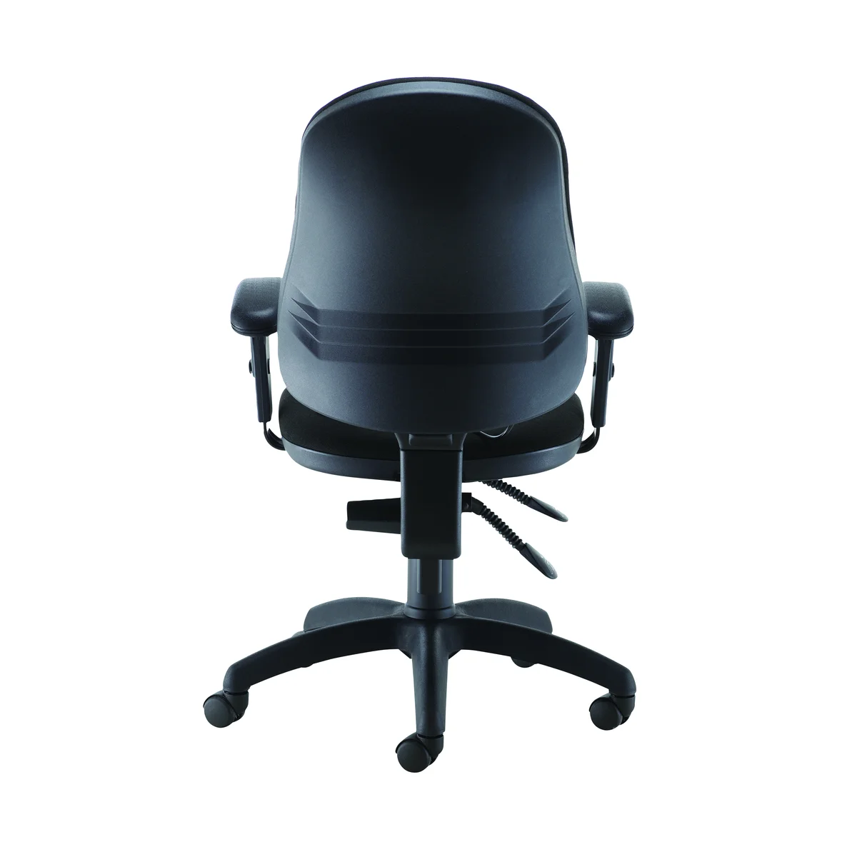 Jemini Intro Posture Chair with Arms 640x640x990-1160mm Black KF822592 - Image 4