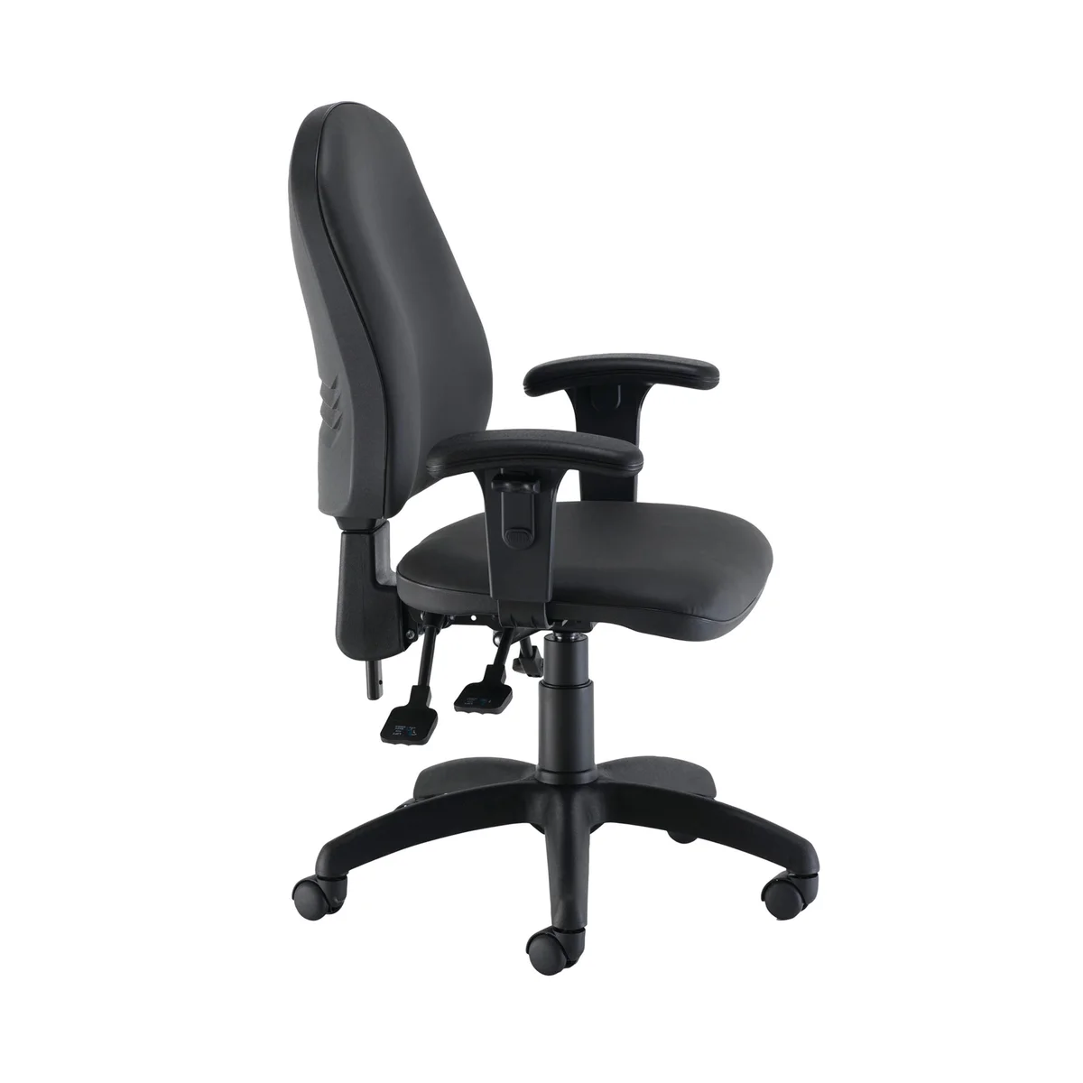 Jemini Intro Posture Chair with Arms 470x550x910mm Polyurethene KF822639 - Image 2