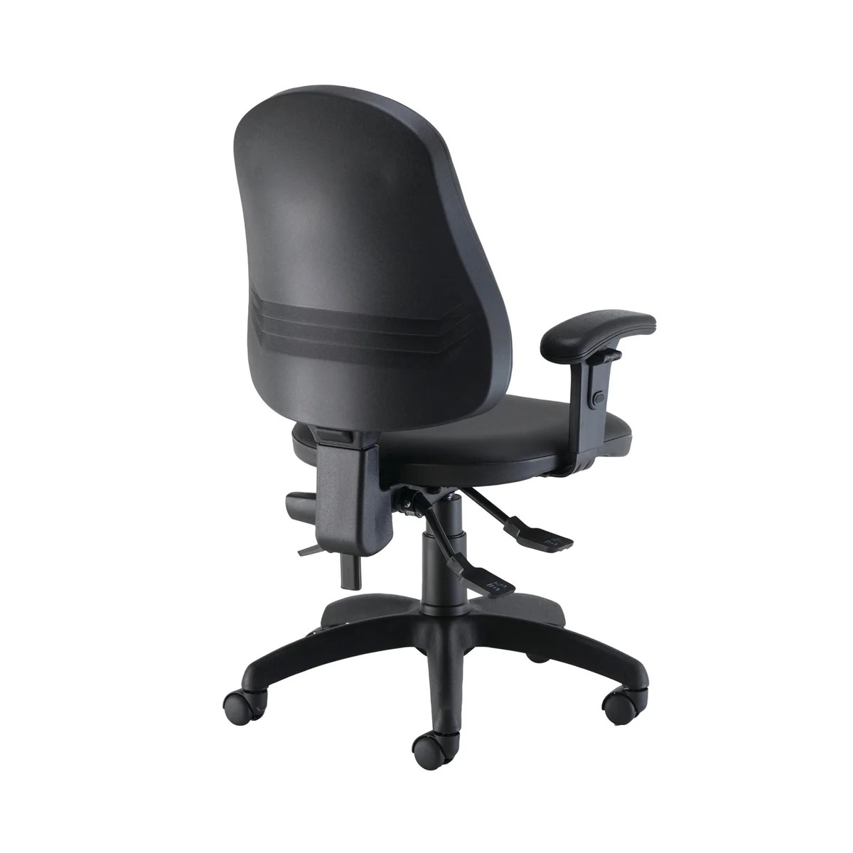 Jemini Intro Posture Chair with Arms 470x550x910mm Polyurethene KF822639 - Image 3