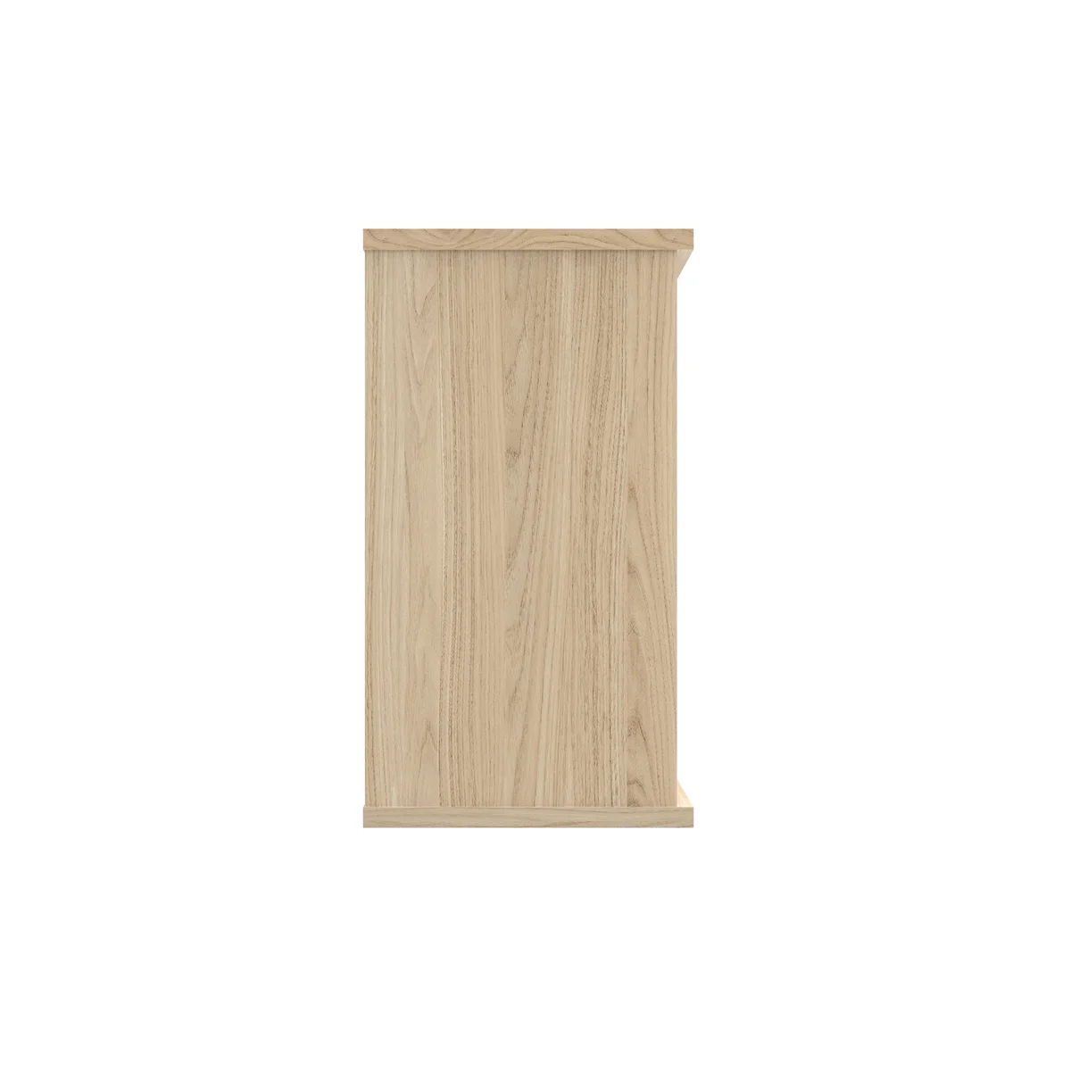 Astin Bookcase 1 Shelf 800x400x730mm Canadian Oak KF823735 - Image 2