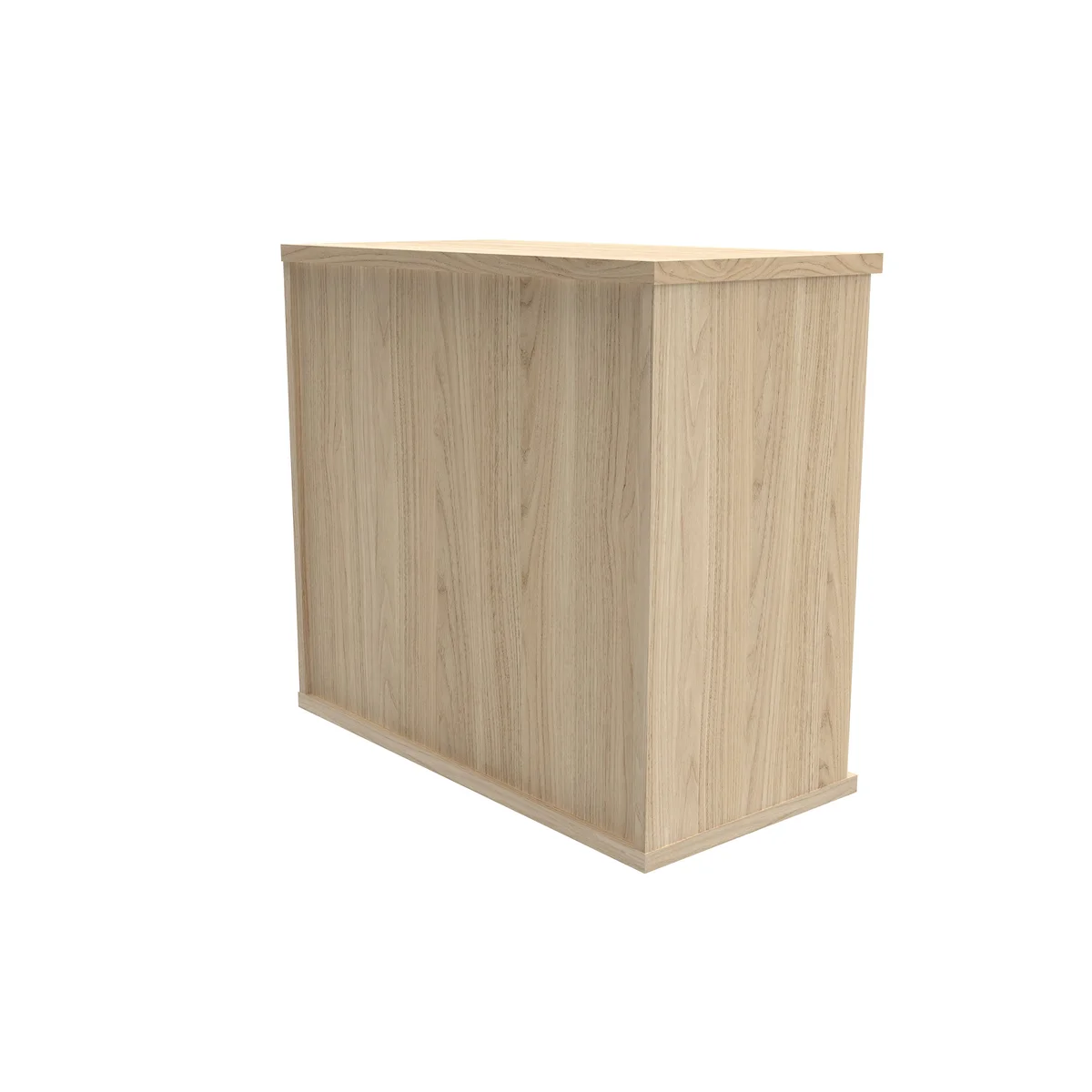 Astin Bookcase 1 Shelf 800x400x730mm Canadian Oak KF823735 - Image 3