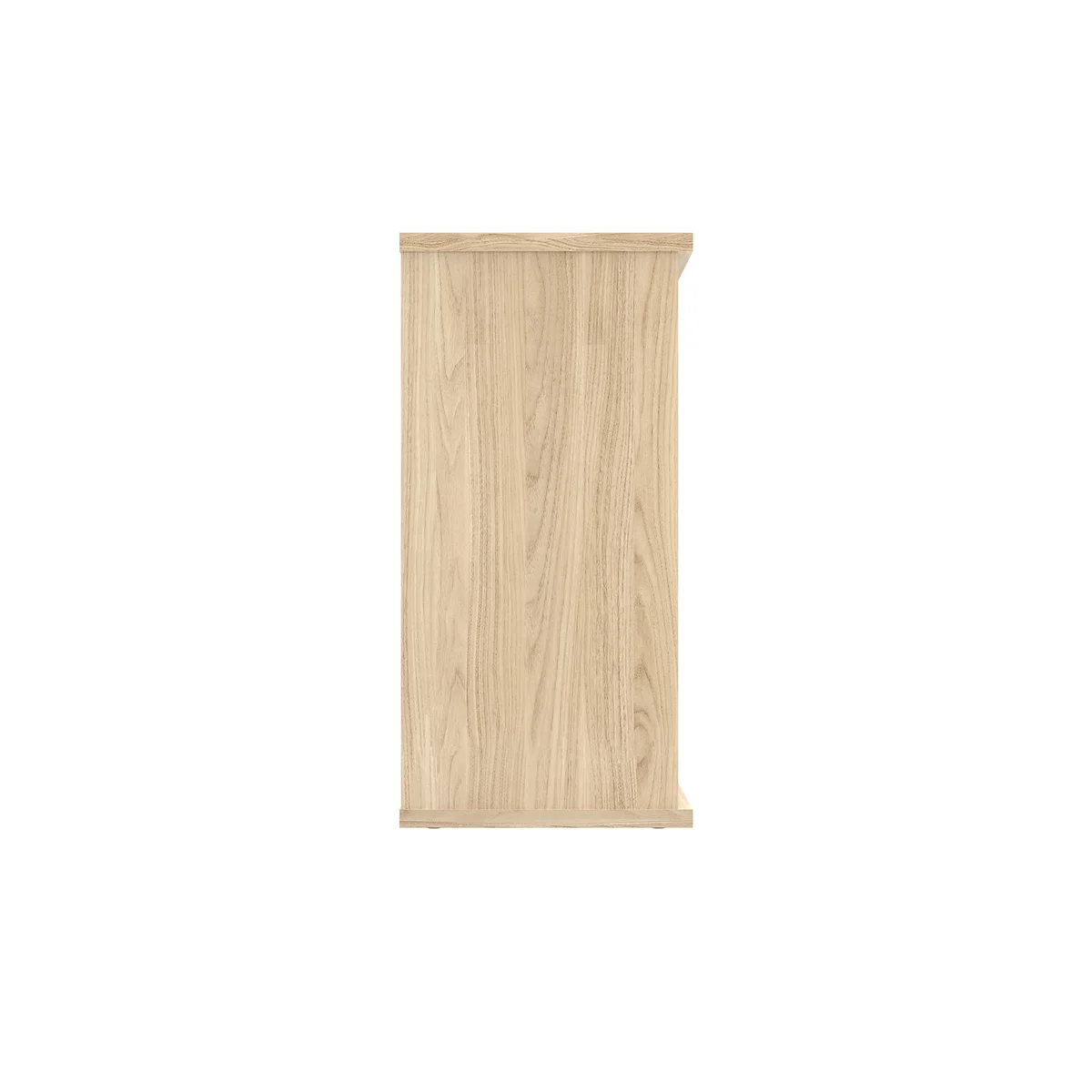 Astin Bookcase 1 Shelf 800x400x816mm Canadian Oak KF823742 - Image 2
