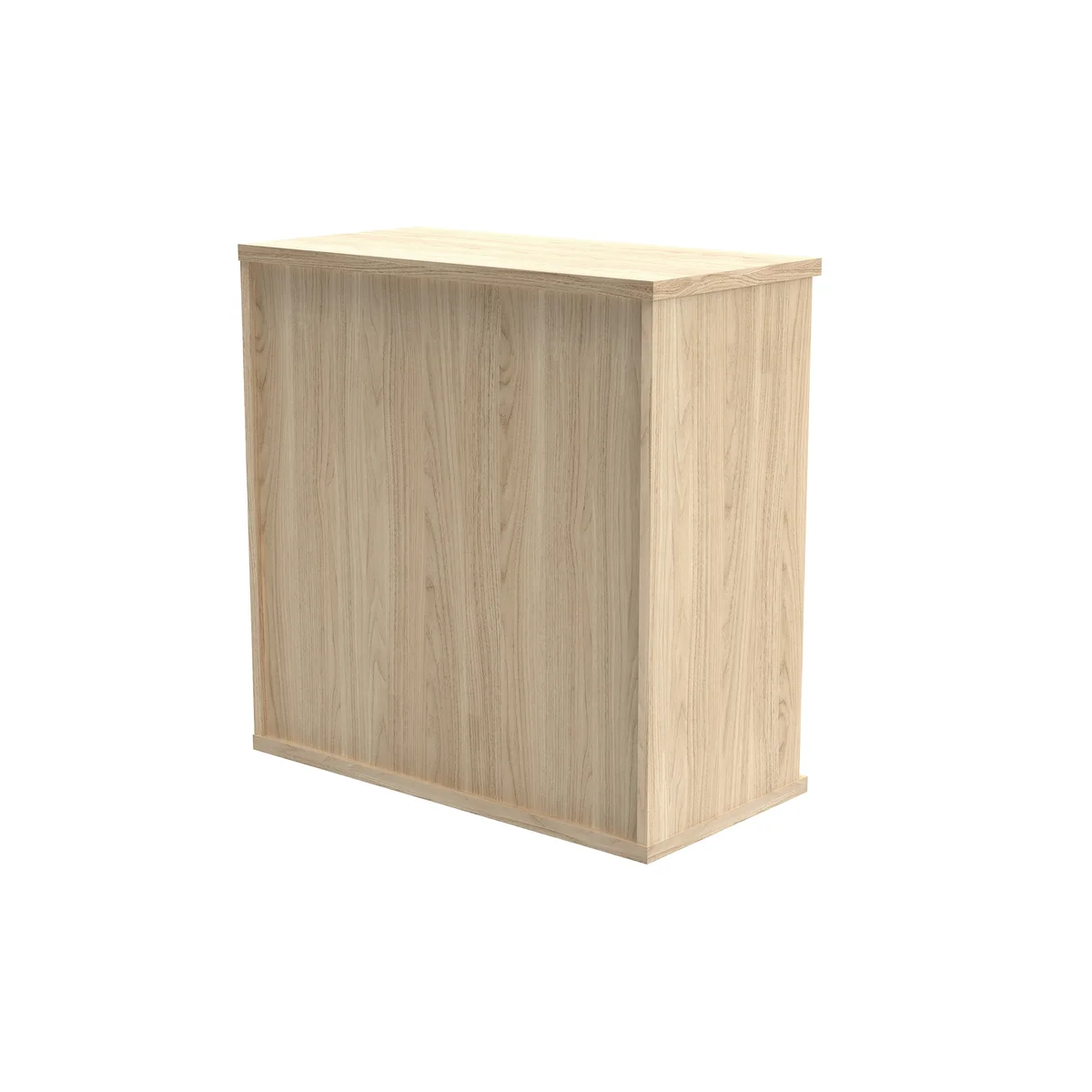 Astin Bookcase 1 Shelf 800x400x816mm Canadian Oak KF823742 - Image 3