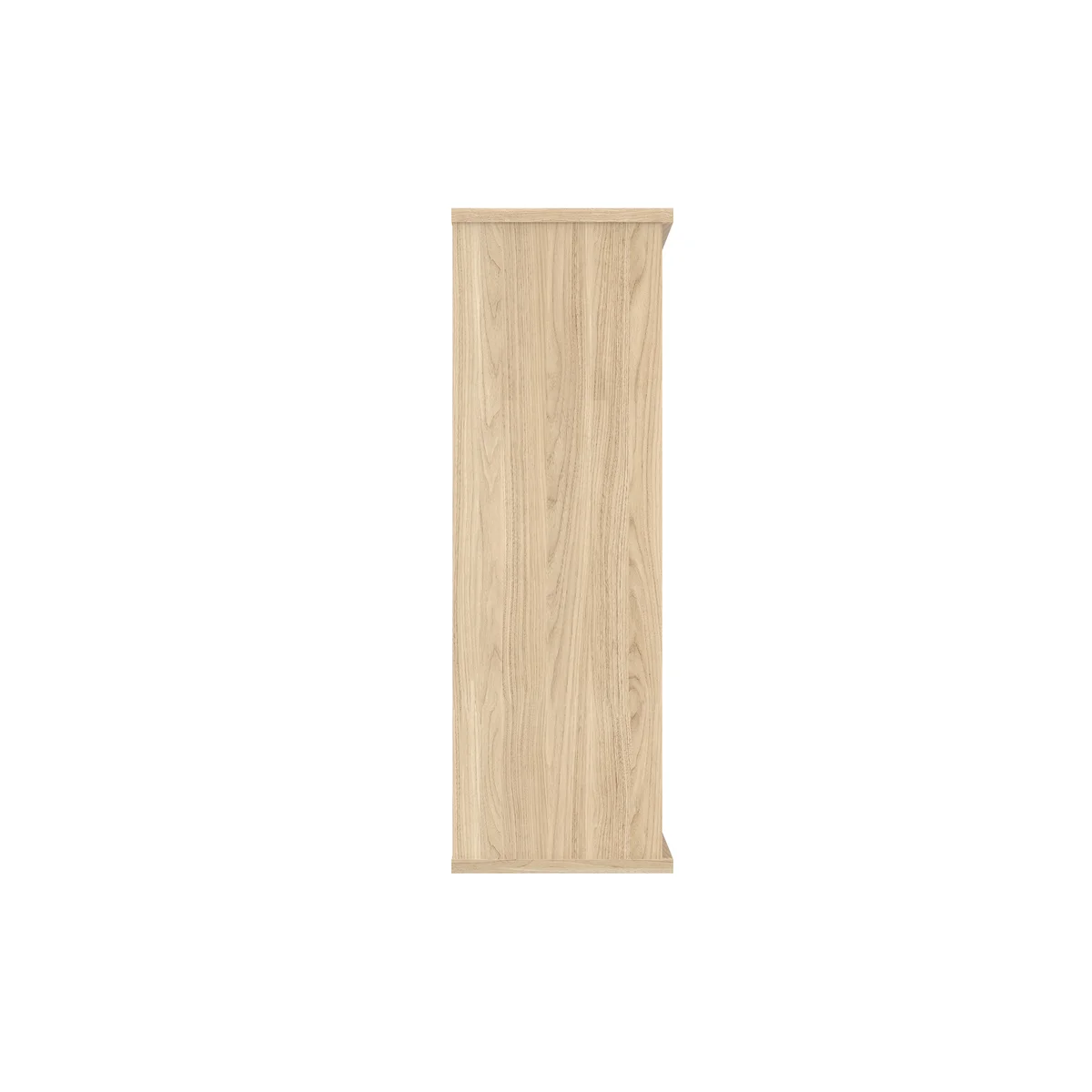 Astin Bookcase 2 Shelves 800x400x1204mm Canadian Oak KF823759 - Image 2