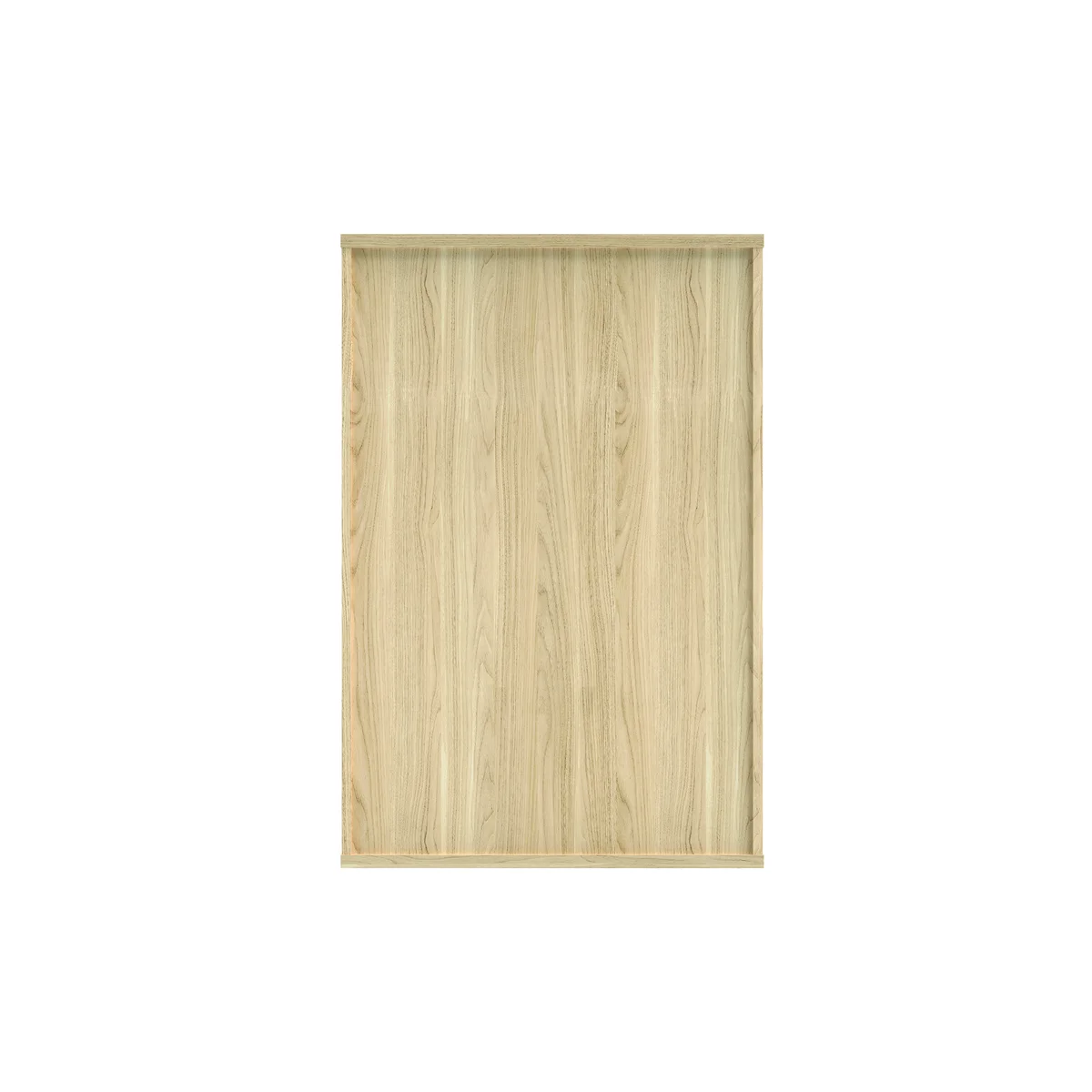 Astin Bookcase 2 Shelves 800x400x1204mm Canadian Oak KF823759 - Image 4