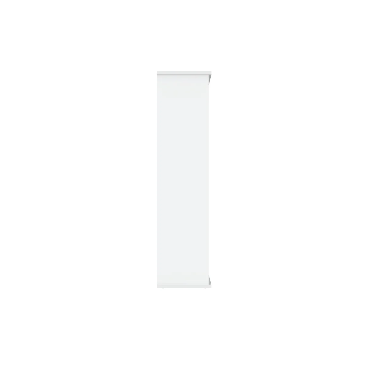 Astin Bookcase 3 Shelves 800x400x1592mm Arctic White KF823810 - Image 2