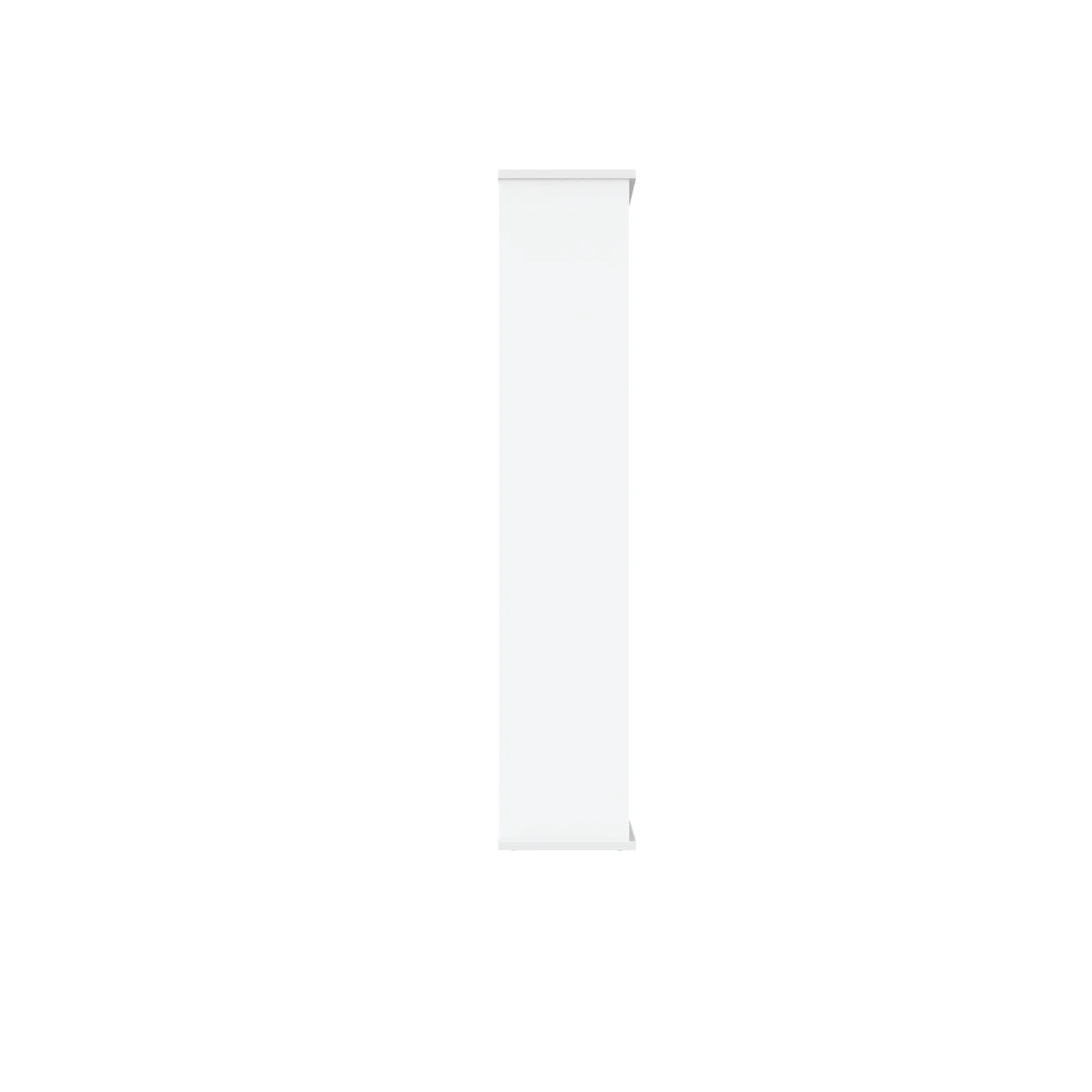 Astin Bookcase 4 Shelves 800x400x1980mm Arctic White KF823827 - Image 2