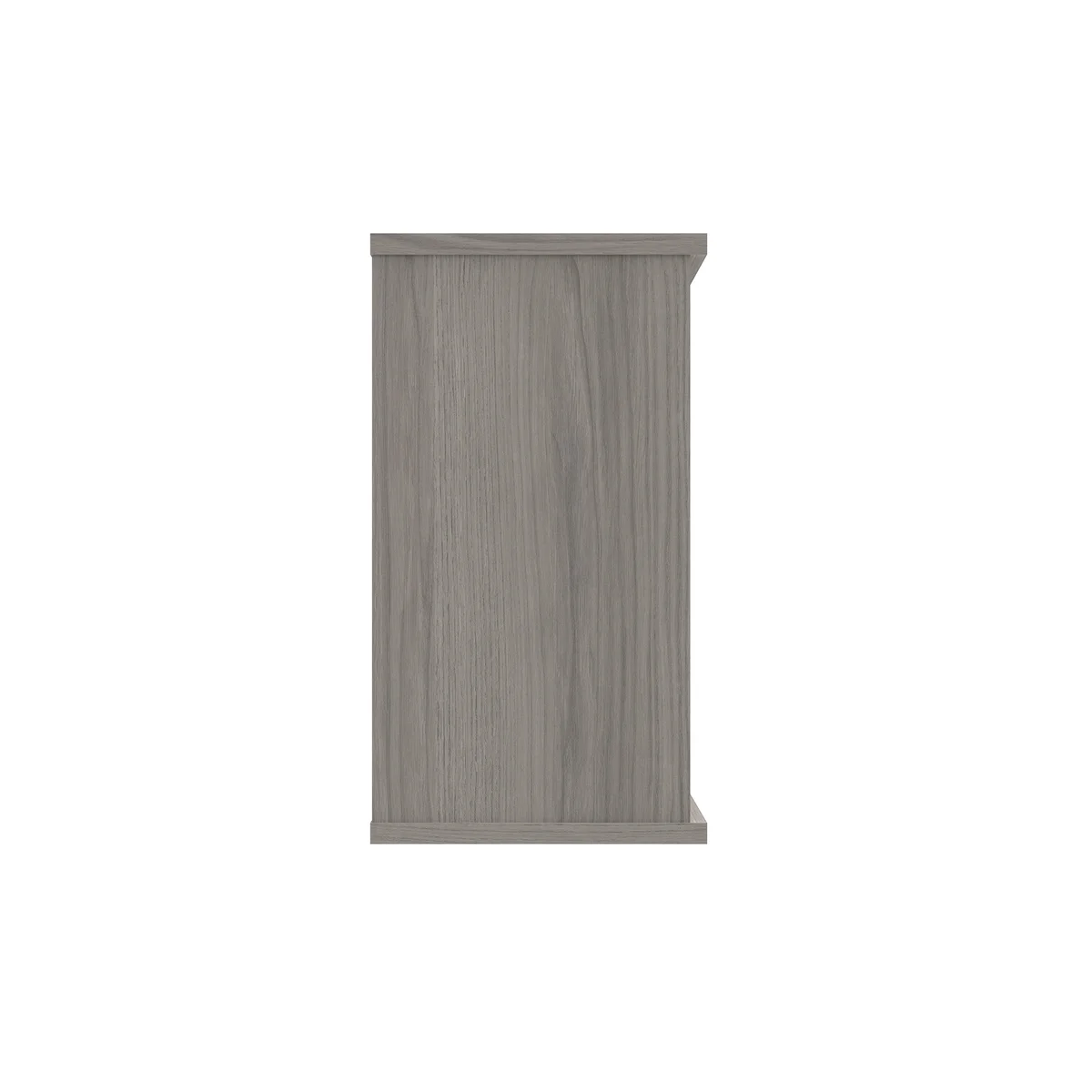 Astin Bookcase 1 Shelf 800x400x730mm Alaskan Grey Oak KF823834 - Image 2