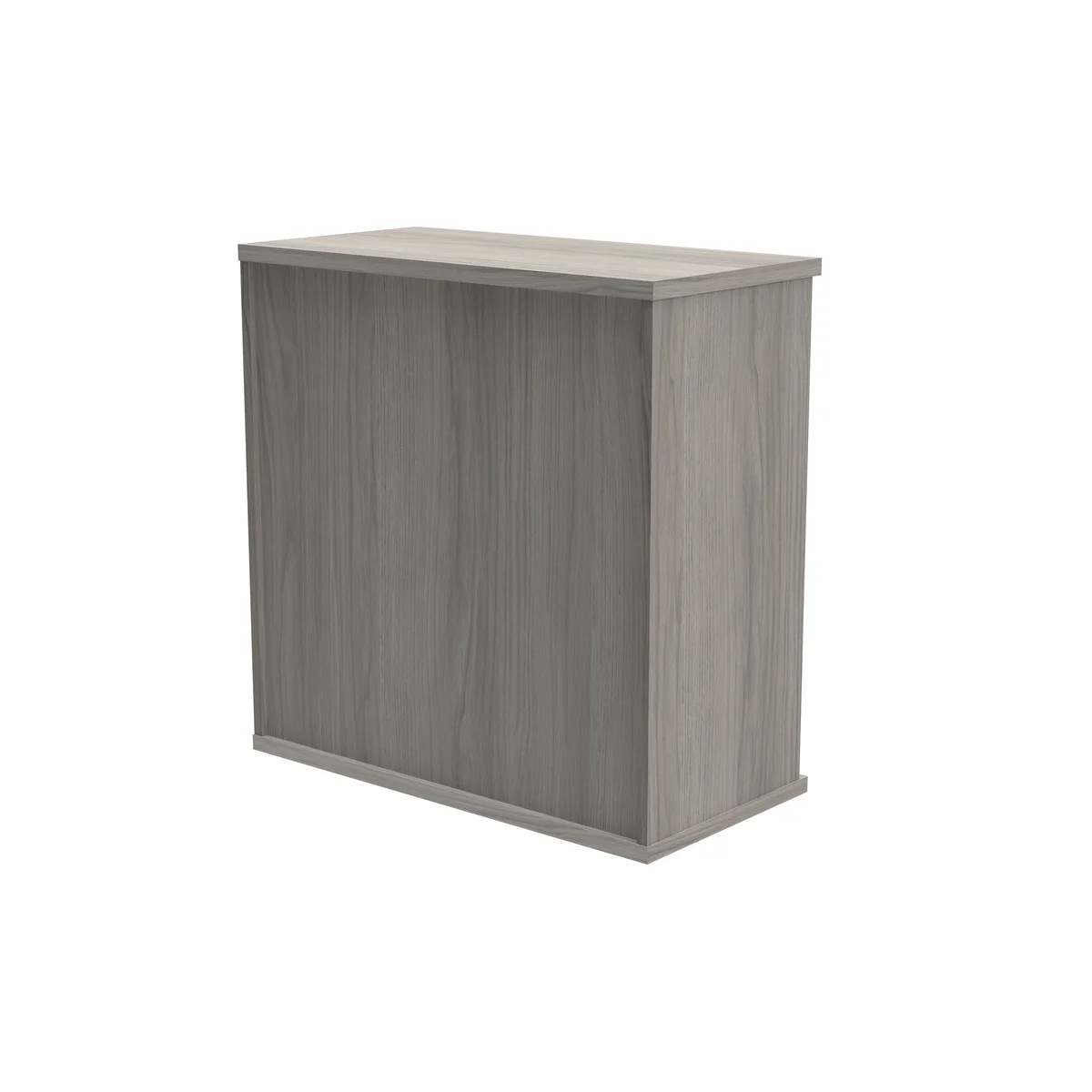 Astin Bookcase 1 Shelf 800x400x816mm Alaskan Grey Oak KF823841 - Image 3