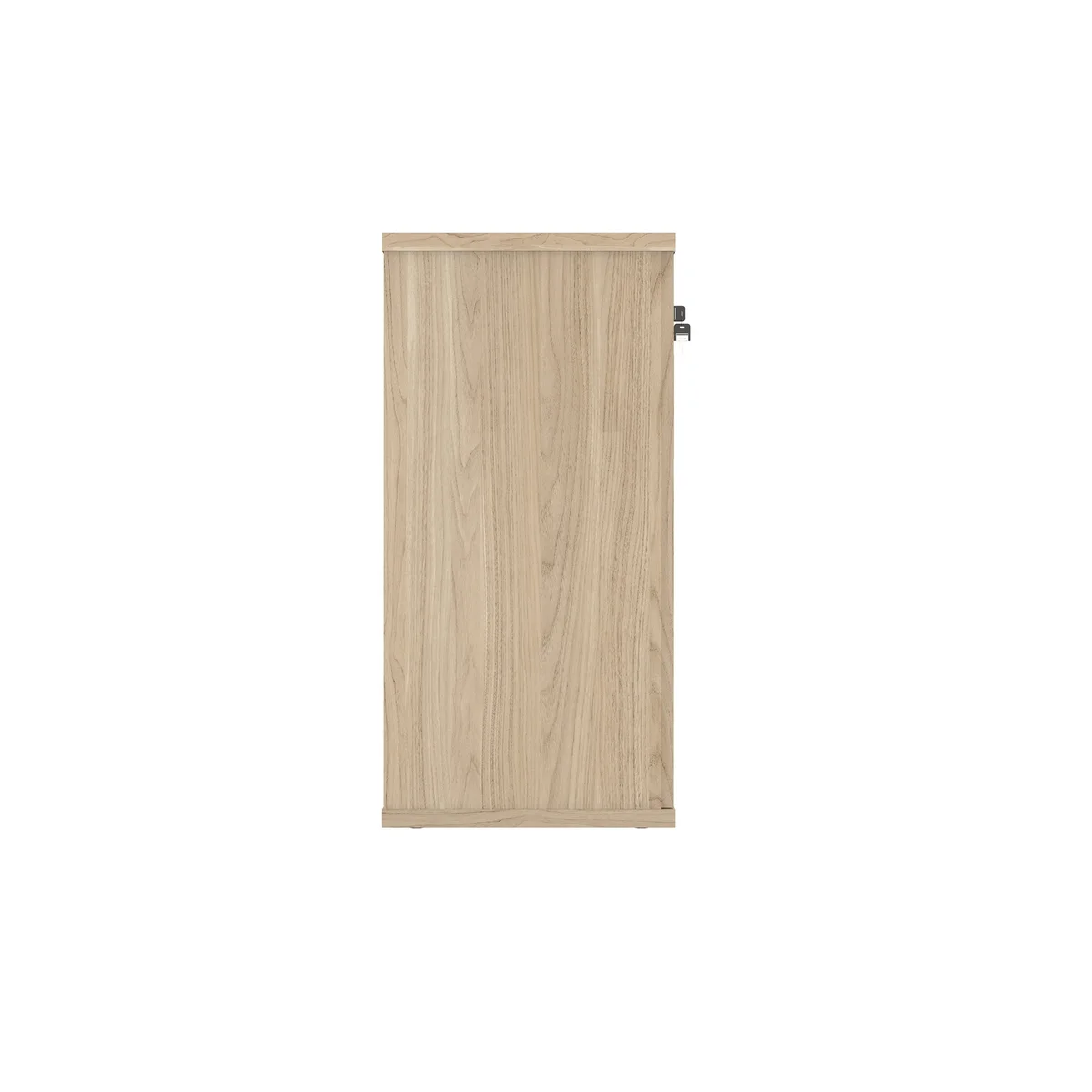 Astin 2 Door Cupboard Lockable 800x400x816mm Canadian Oak KF823940 - Image 2