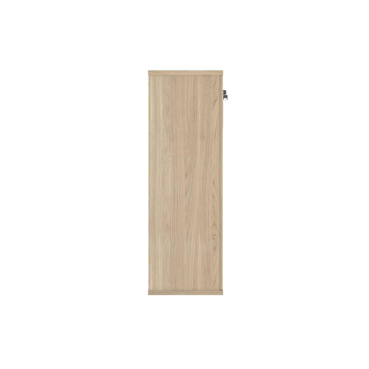 Astin 2 Door Cupboard Lockable 800x400x1204mm Canadian Oak KF823957 - Image 2