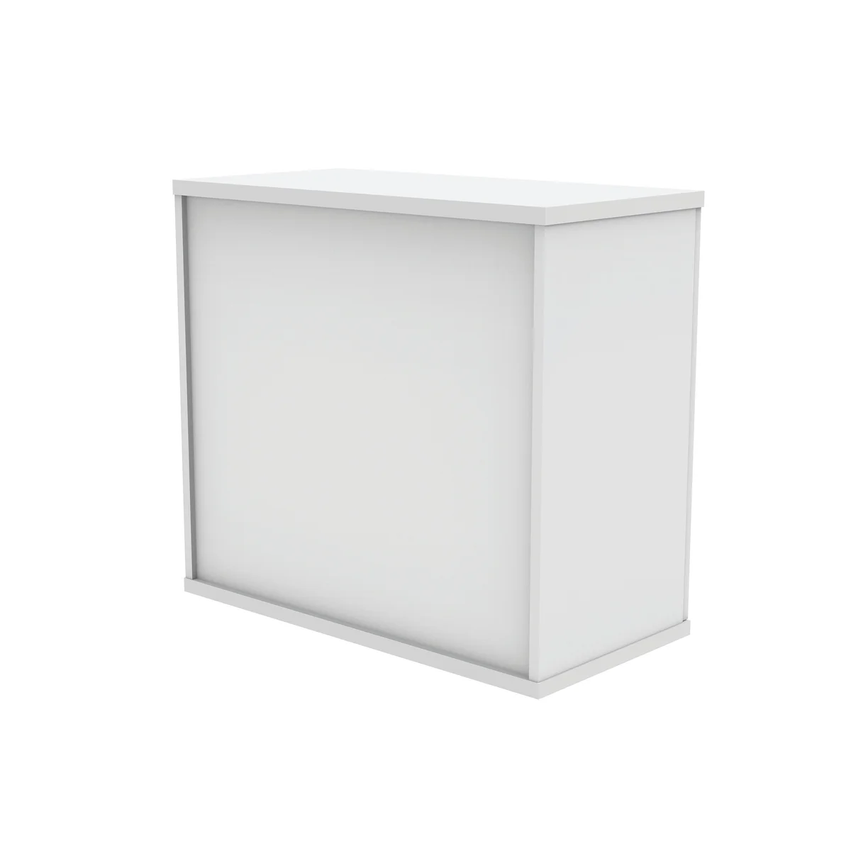 Astin 2 Door Cupboard Lockable 800x400x730mm Arctic White KF823988 - Image 3