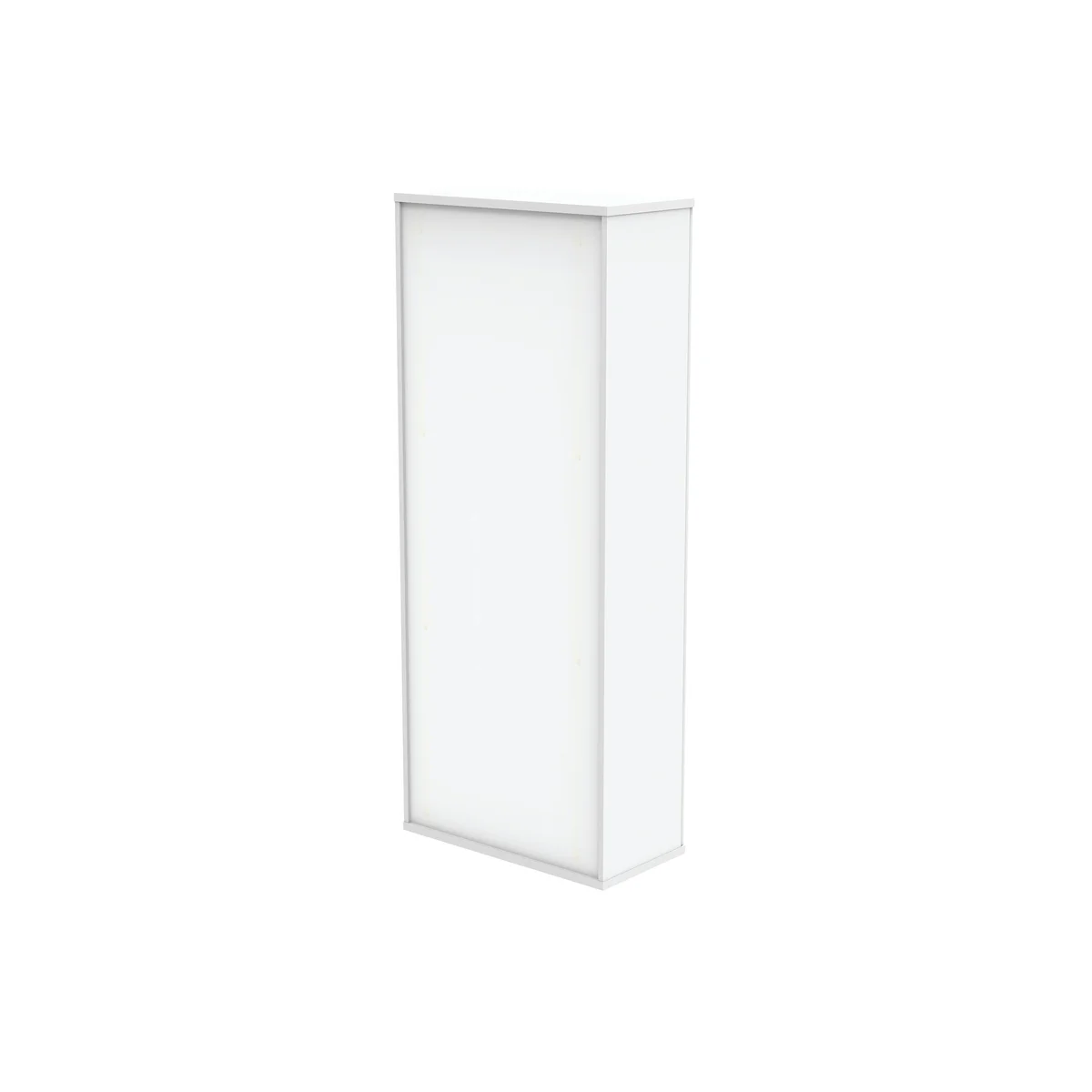 Astin 2 Door Cupboard Lockable 800x400x1980mm Arctic White KF824022 - Image 3