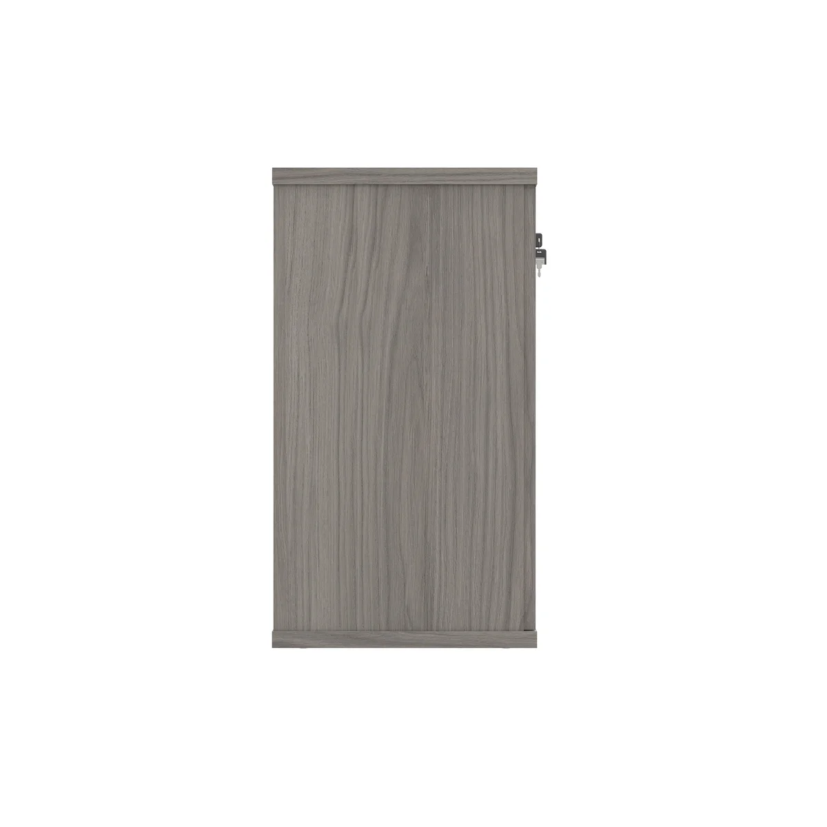Astin 2 Door Cupboard Lockable 800x400x730mm Alaskan Grey Oak KF824039 - Image 2