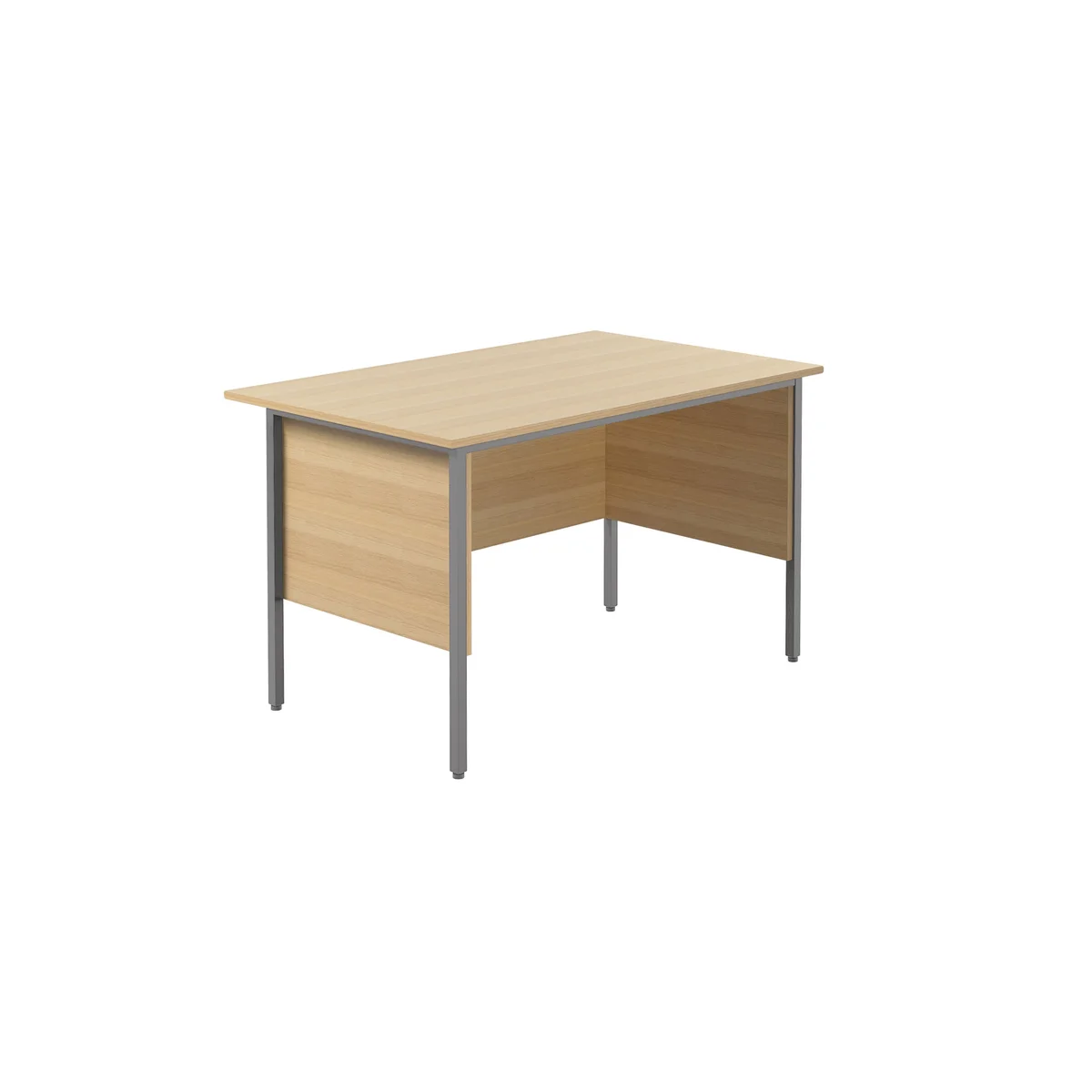 5 Star Modara Rectangular Desk 1200x750x730mm Oak KF838368 - Image 1
