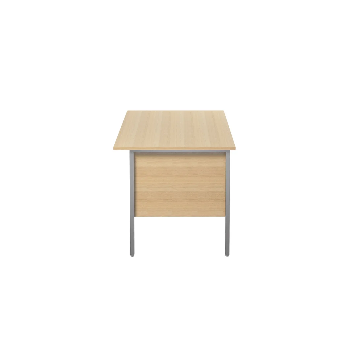 5 Star Modara Rectangular Desk 1200x750x730mm Oak KF838368 - Image 2