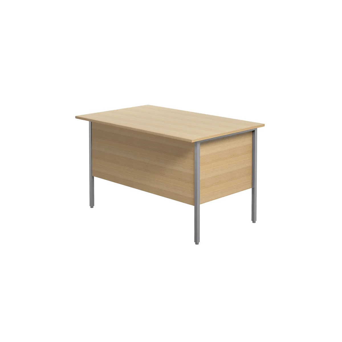 5 Star Modara Rectangular Desk 1200x750x730mm Oak KF838368 - Image 3