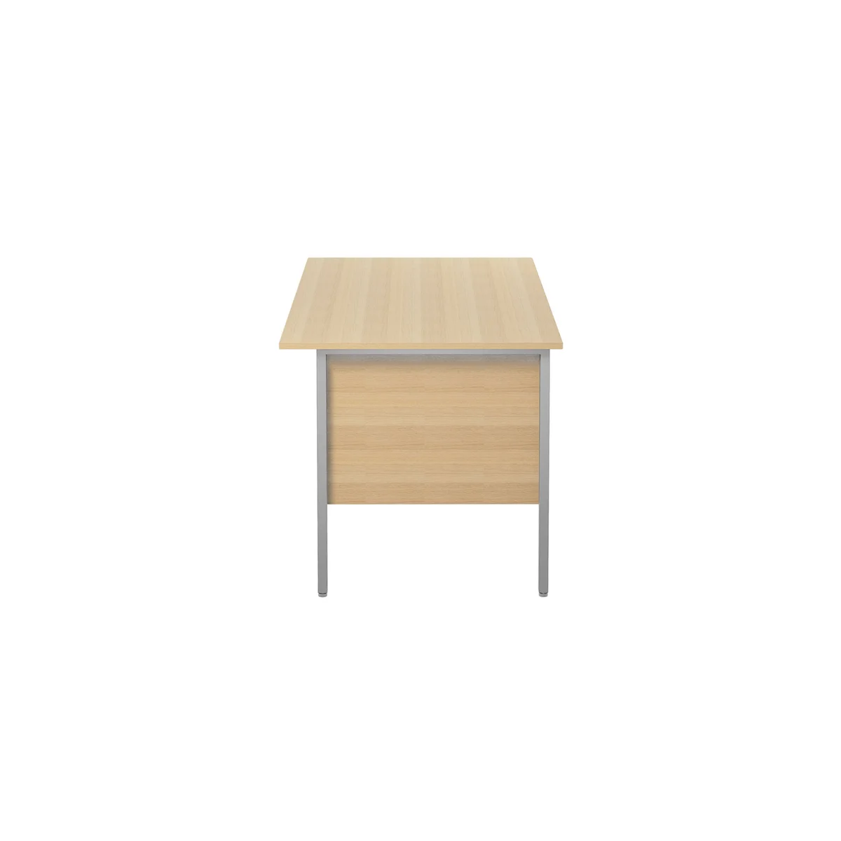 5 Star Modara Rectangular Desk with 2 Drawer Fixed Pedestal 1200x750x730mm Oak KF838372 - Image 2