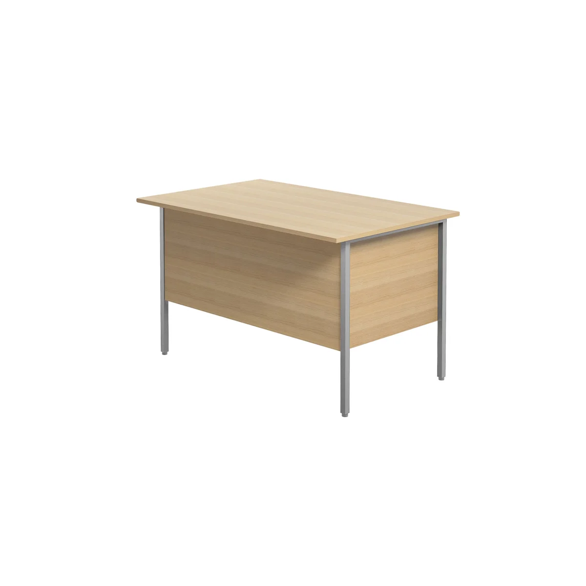 5 Star Modara Rectangular Desk with 2 Drawer Fixed Pedestal 1200x750x730mm Oak KF838372 - Image 3