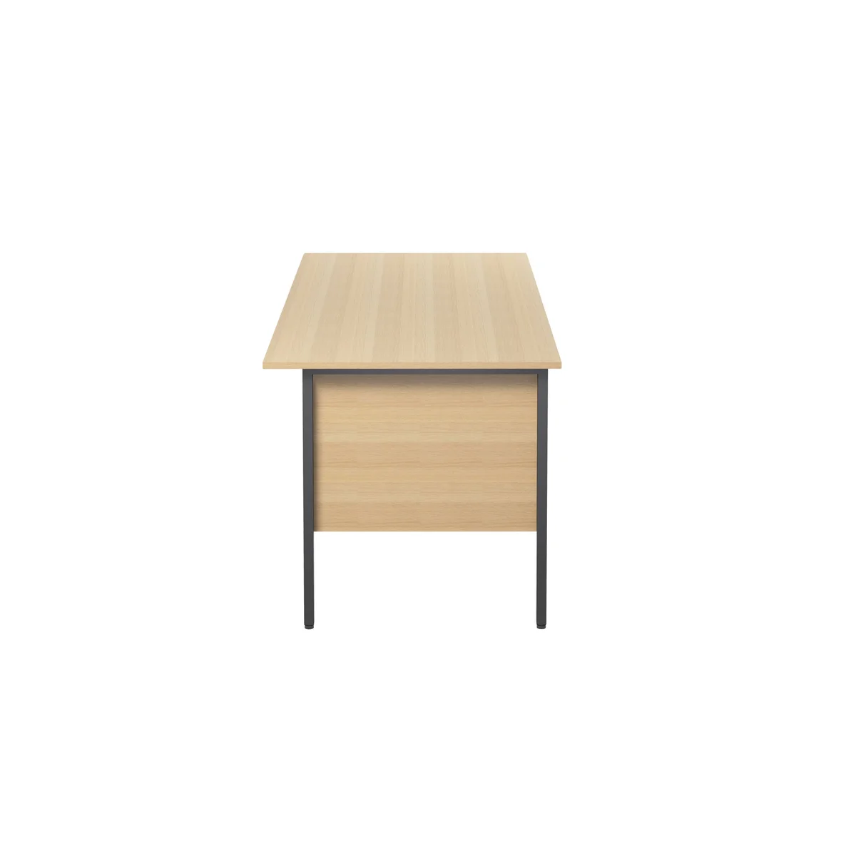 5 Star Modara Rectangular Desk with 2 Drawer Fixed Pedestal 1500x750x730mm Oak KF838376 - Image 2