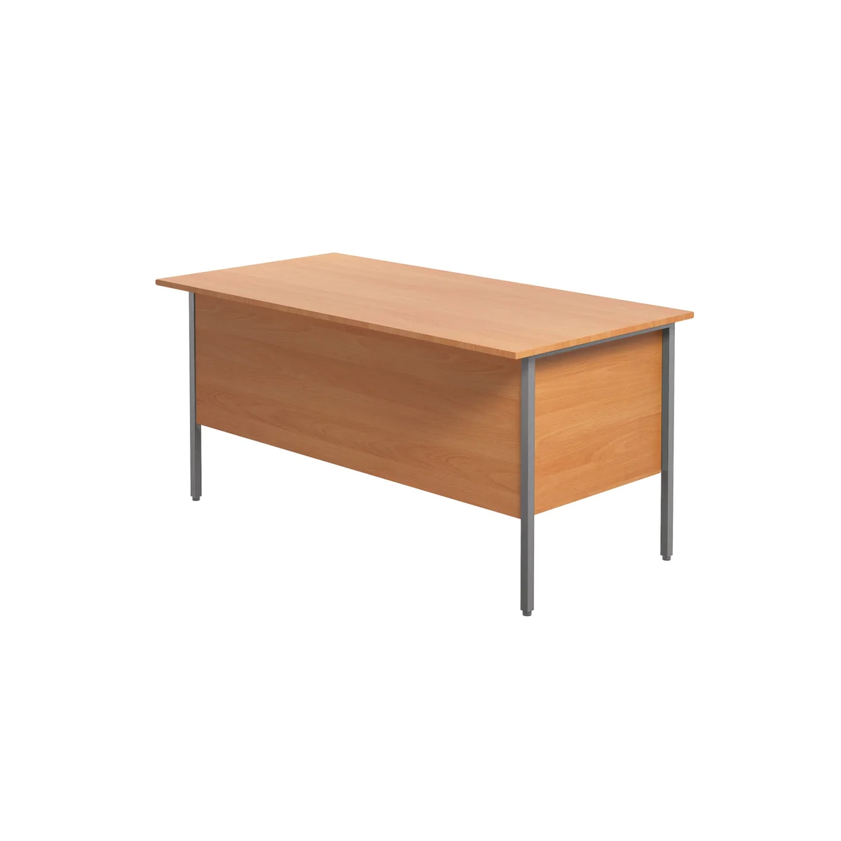 5 Star Modara Rectangular Desk with 3 Drawer Fixed Pedestal 1500x750x730mm Beech KF838377 - Image 3