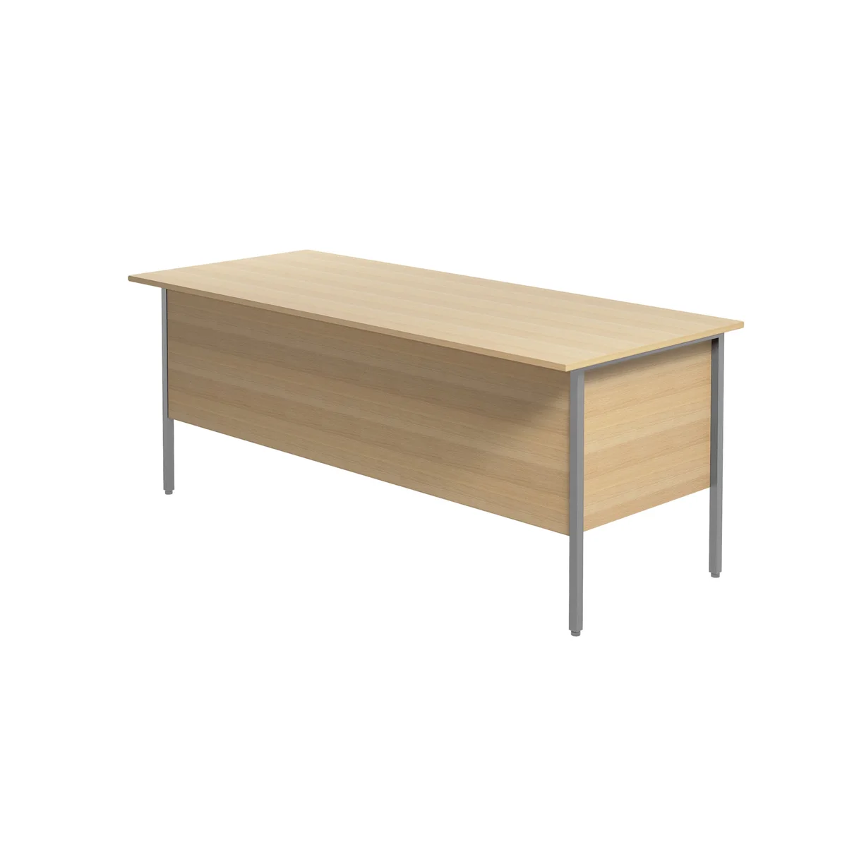 5 Star Modara Rectangular Desk with 2 and 3 Drawer Fixed Pedestal 1800x750x730mm Oak KF838777 - Image 3