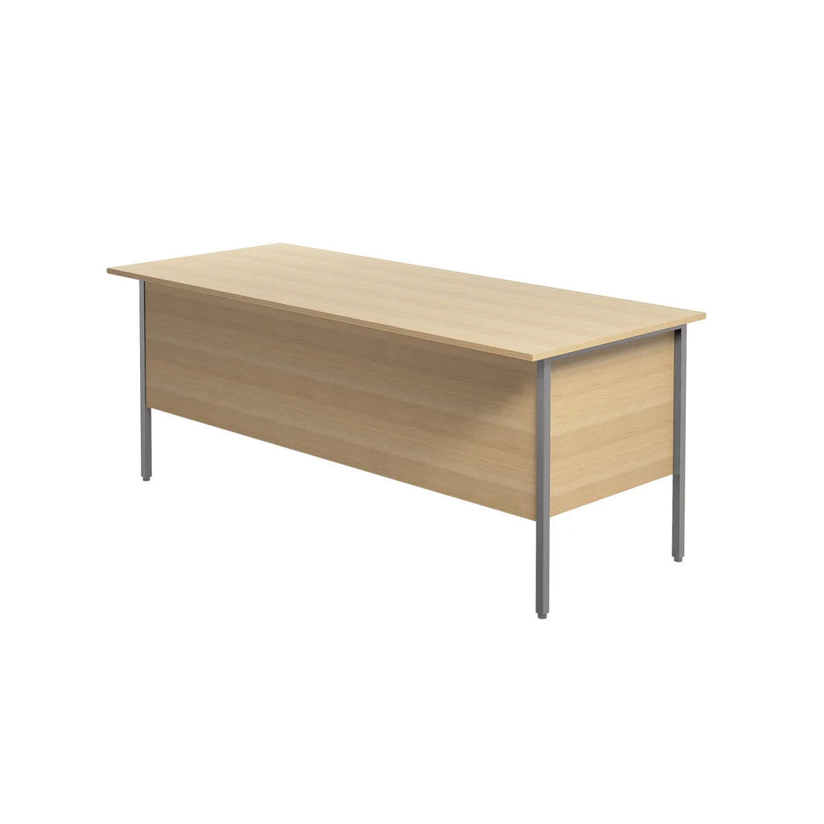 5 Star Modara Rectangular Desk 1800x750x730mm Oak KF838789 - Image 3