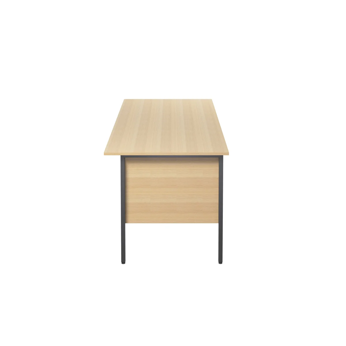 5 Star Modara Rectangular Desk with 2 Drawer Fixed Pedestal 1800x750x730mm Oak KF838798 - Image 2