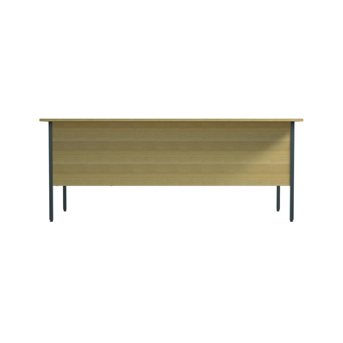 5 Star Modara Rectangular Desk with 2 Drawer Fixed Pedestal 1800x750x730mm Oak KF838798 - Image 4