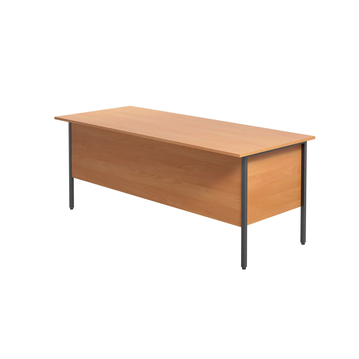 5 Star Modara Rectangular Desk with 3 Drawer Fixed Pedestal 1800x750x730mm Beech KF838805 - Image 3