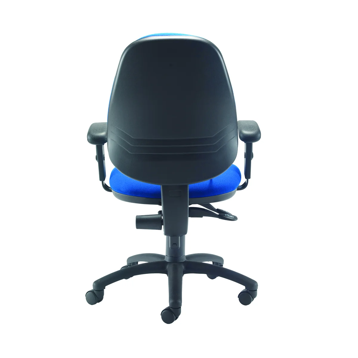 Jemini Intro Posture Chair with Adjustable Arms 640x640x990-1160mm Blue KF838995 - Image 4