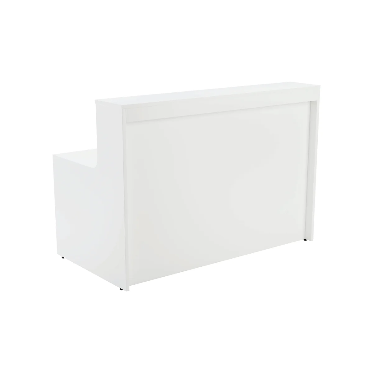 Jemini Reception Unit 1400x800x740mm White KF839531 - Image 3