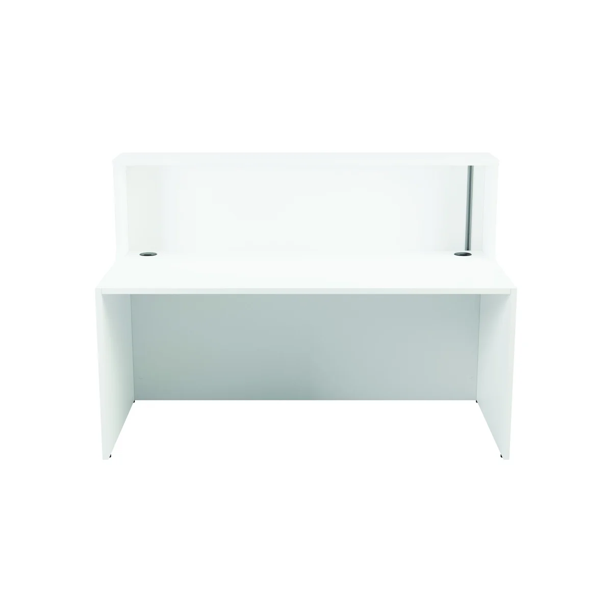 Jemini Reception Unit 1400x800x740mm White KF839531 - Image 4