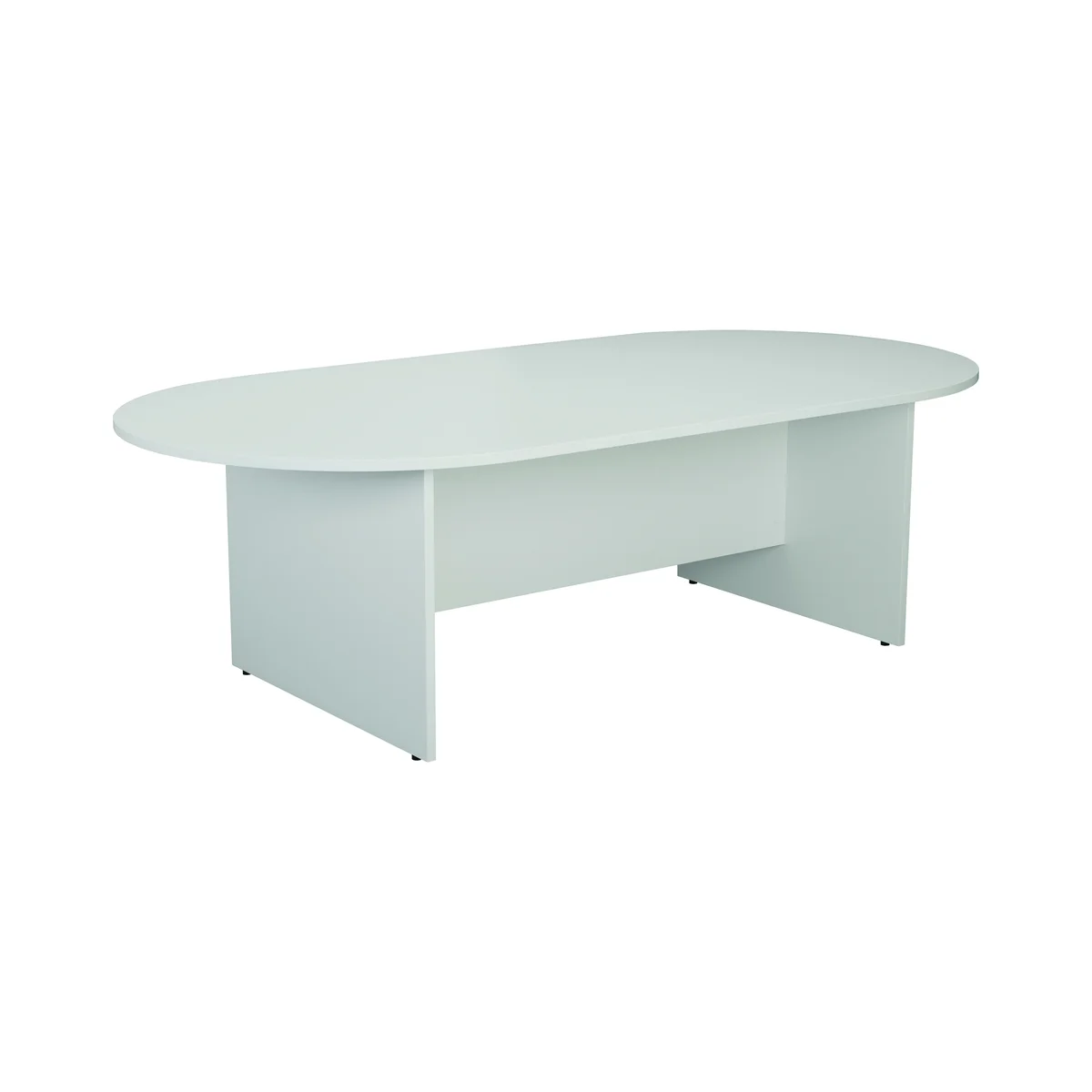 Jemini Meeting Table 2400x1200x730mm White KF840159 - Image 4