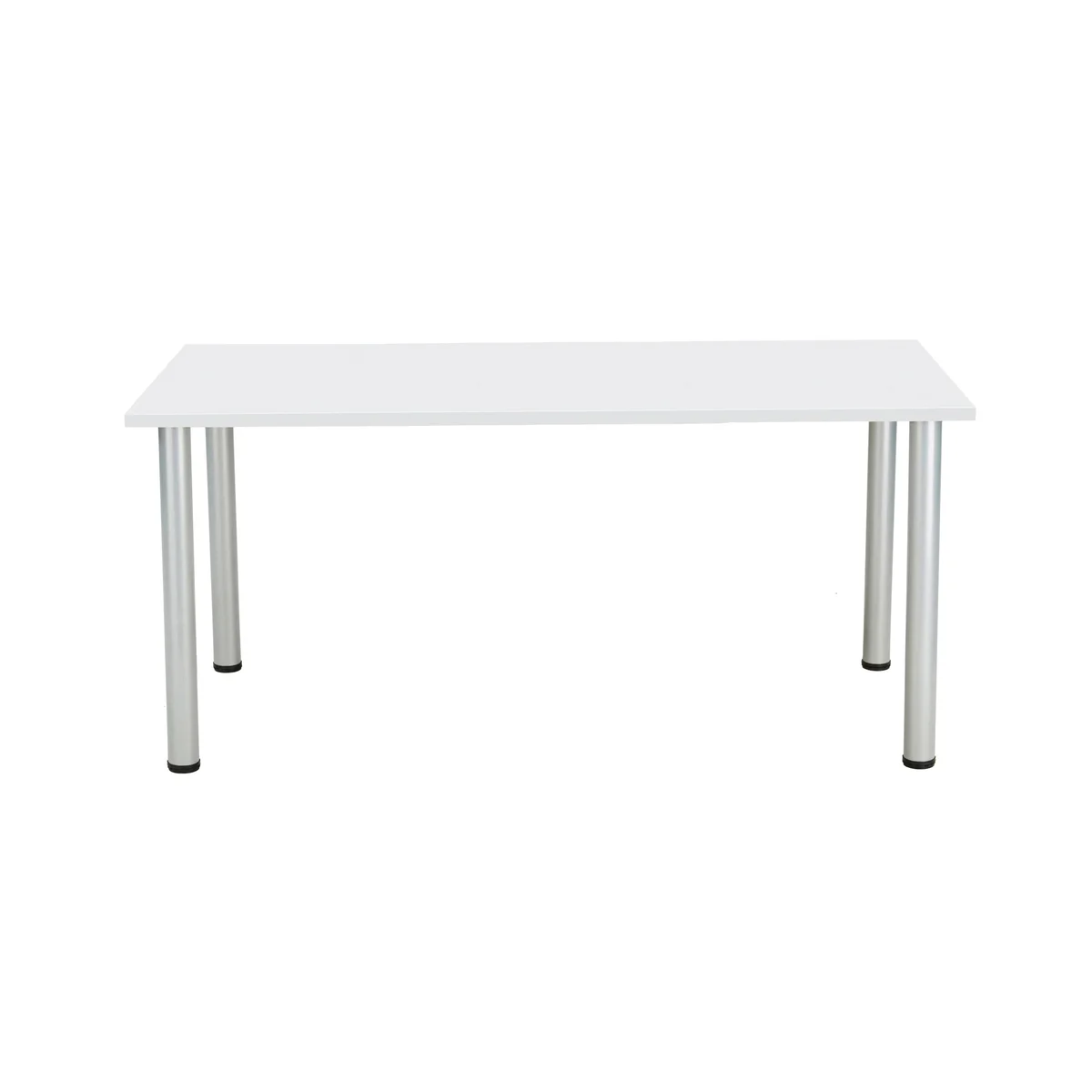 Jemini Rectangular Meeting Table 1600x800x730mm White KF840186 - Image 2