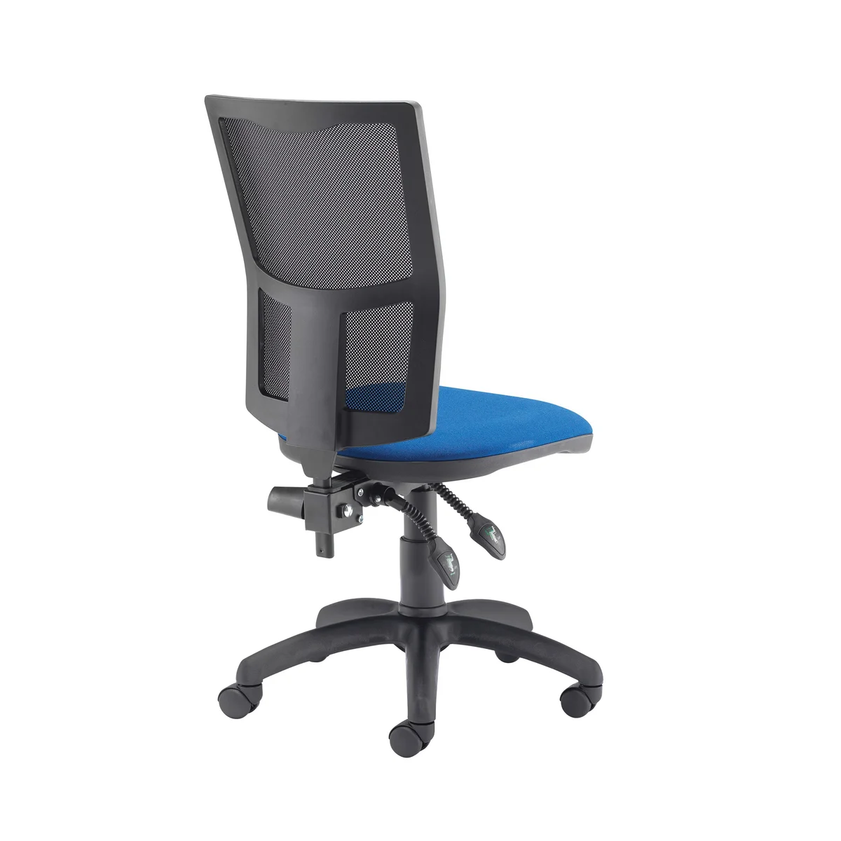 First Medway High Back Operator Chair 640x640x1010-1175mm Blue KF90270 - Image 3