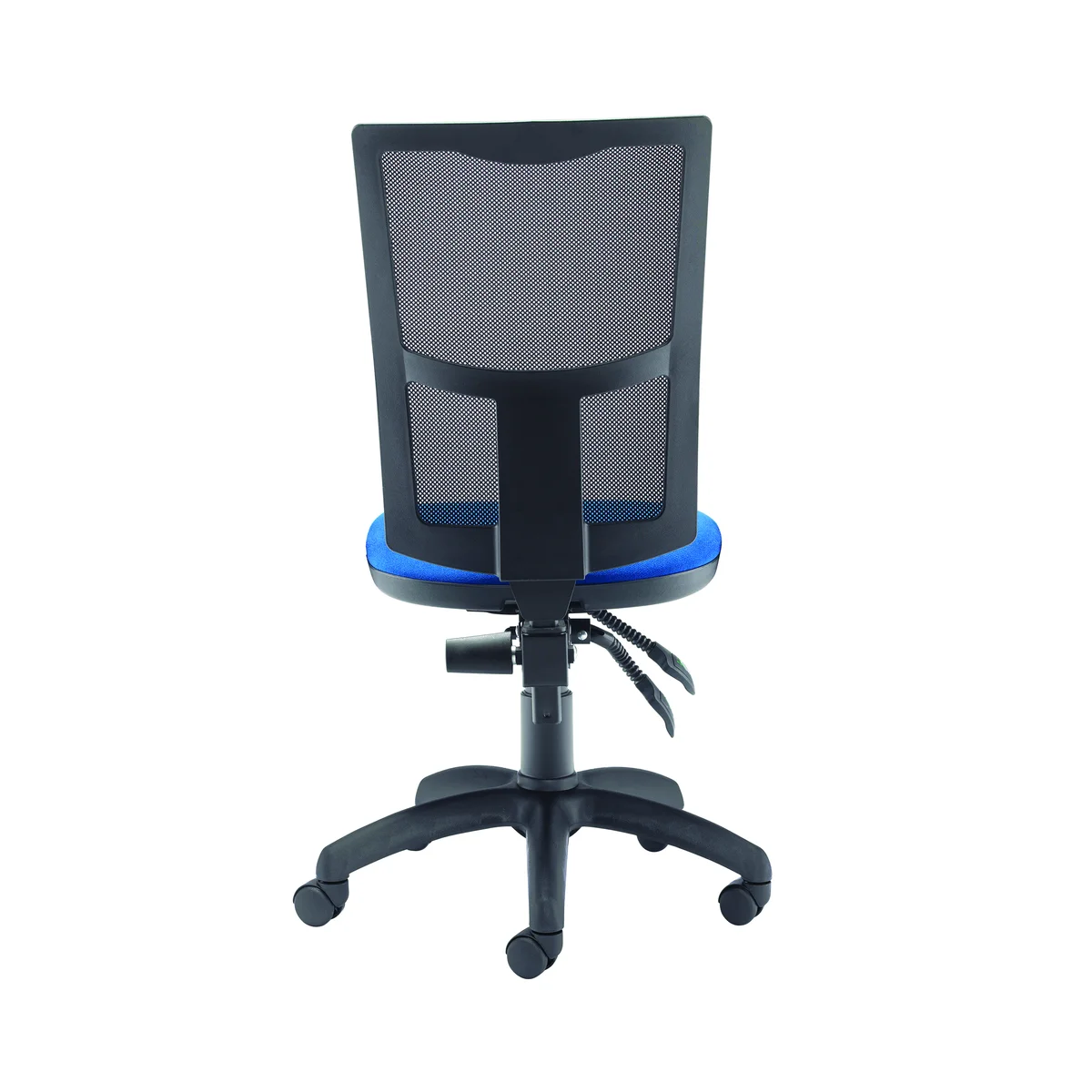 First Medway High Back Operator Chair 640x640x1010-1175mm Blue KF90270 - Image 4
