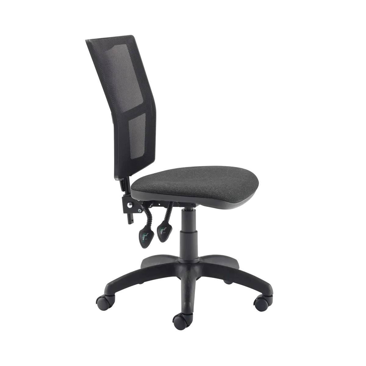 First Medway High Back Operator Chair 640x640x1010-1175 Charcoal KF90271 - Image 2